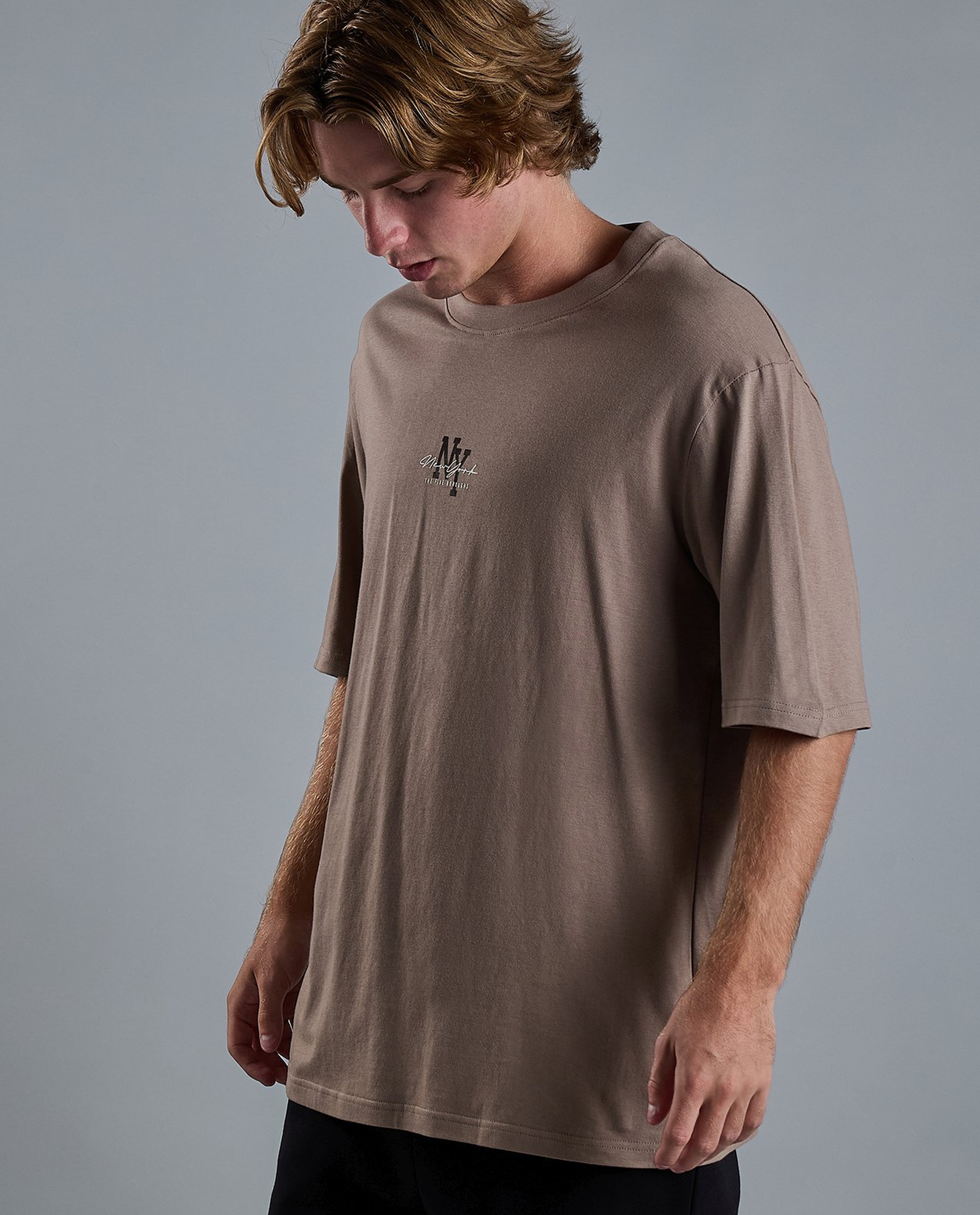 Printed T-Shirt with Crew Neck and Short Sleeves