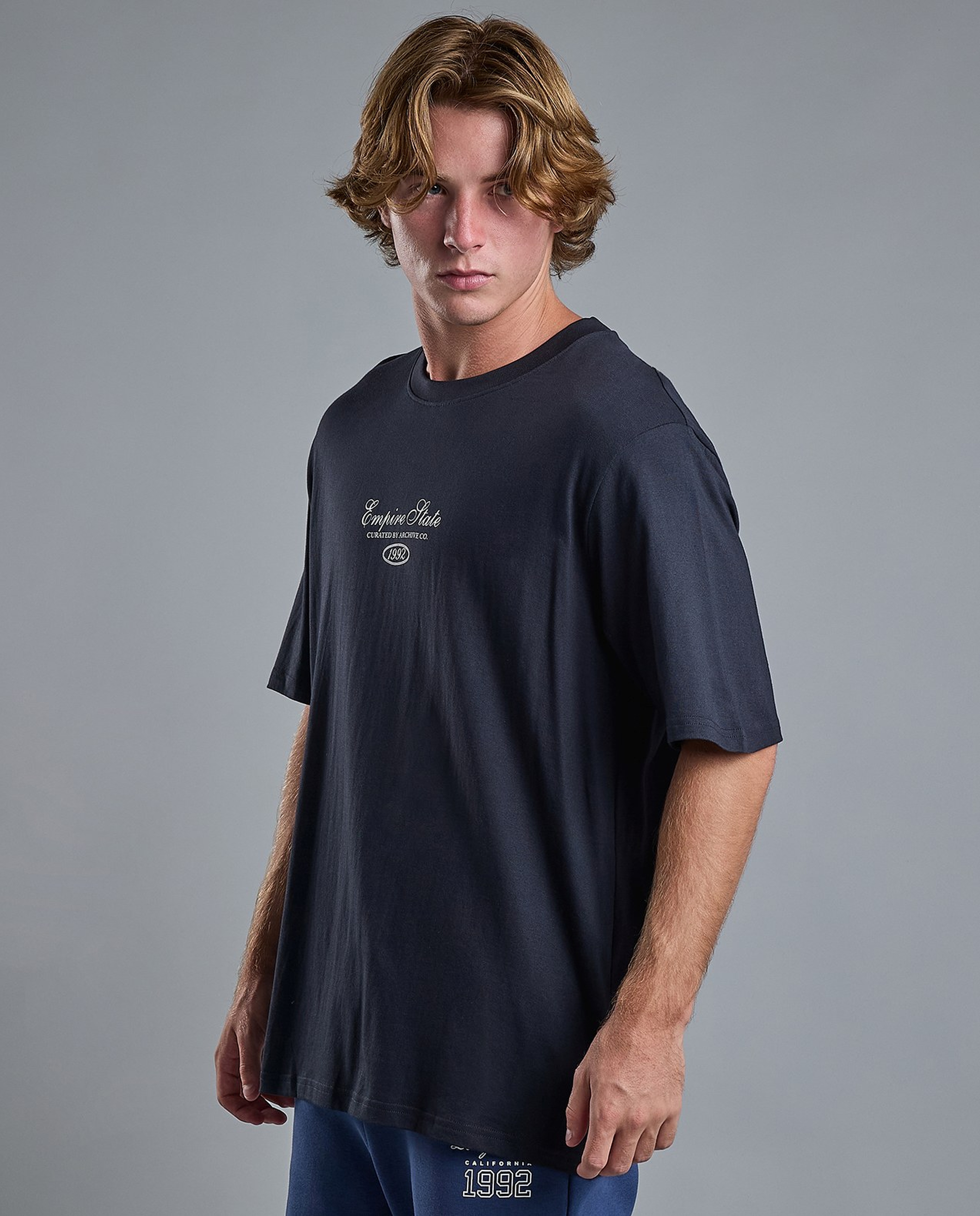 Printed T-Shirt with Crew Neck and Short Sleeves