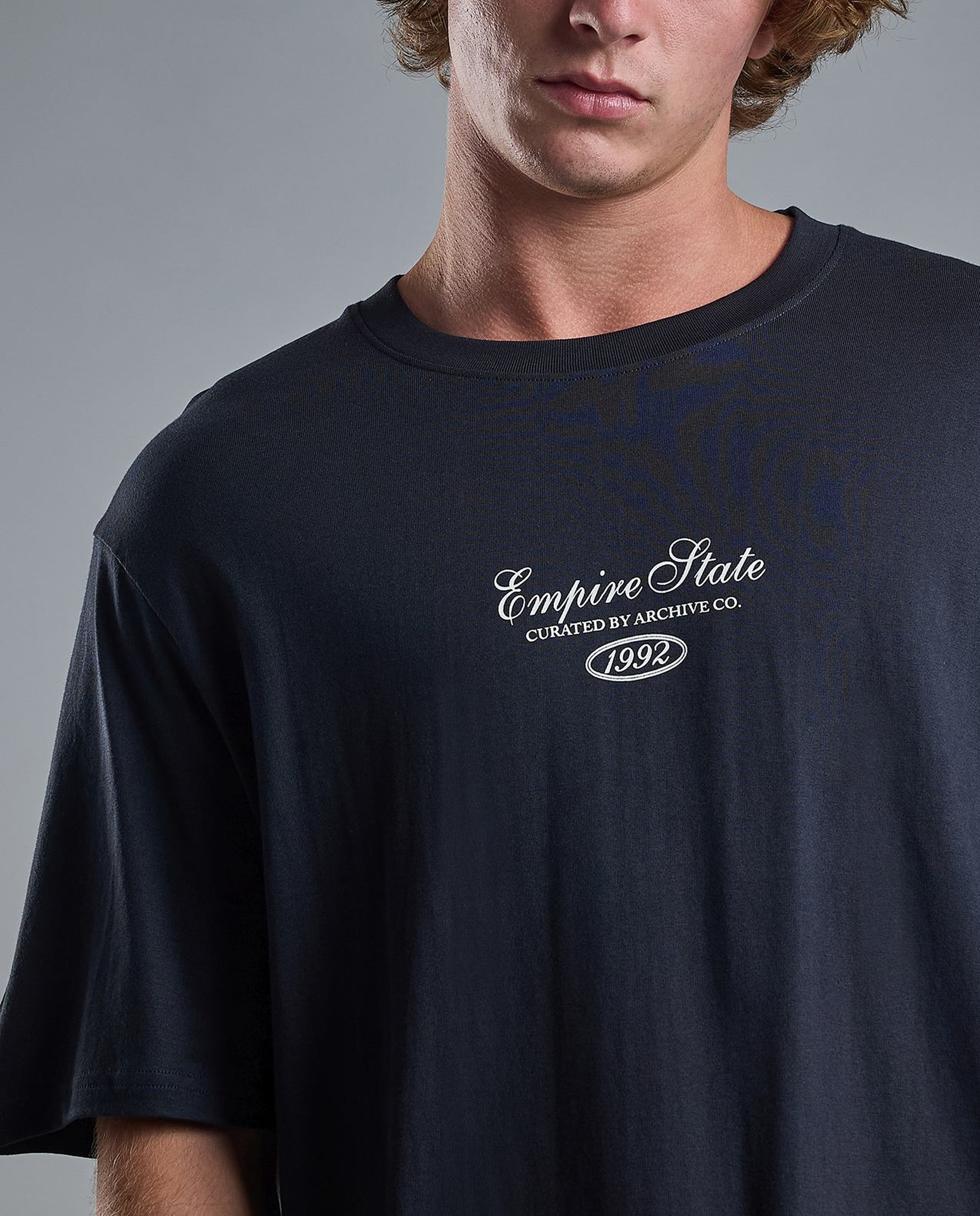 Printed T-Shirt with Crew Neck and Short Sleeves