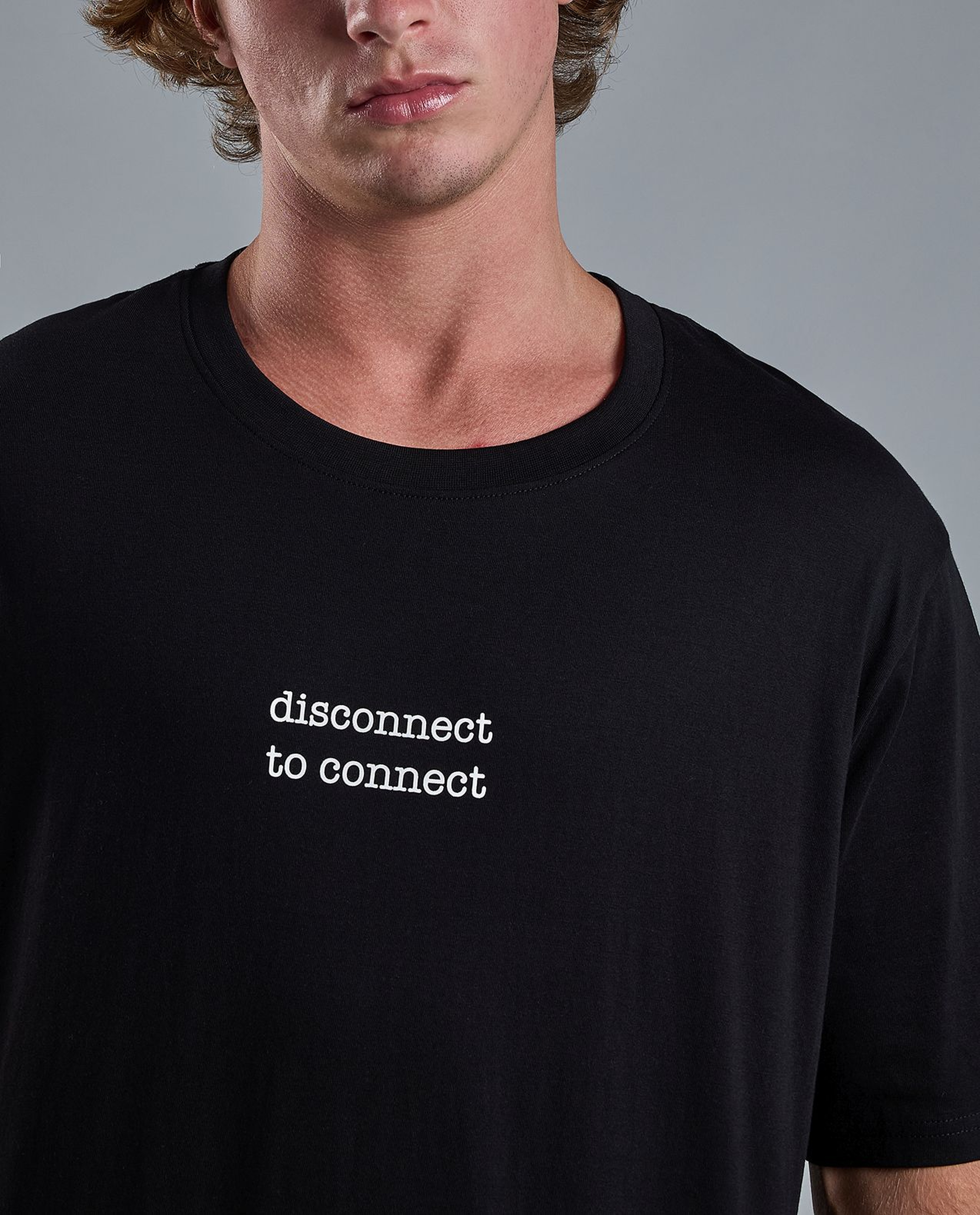 Printed T-Shirt with Crew Neck and Short Sleeves