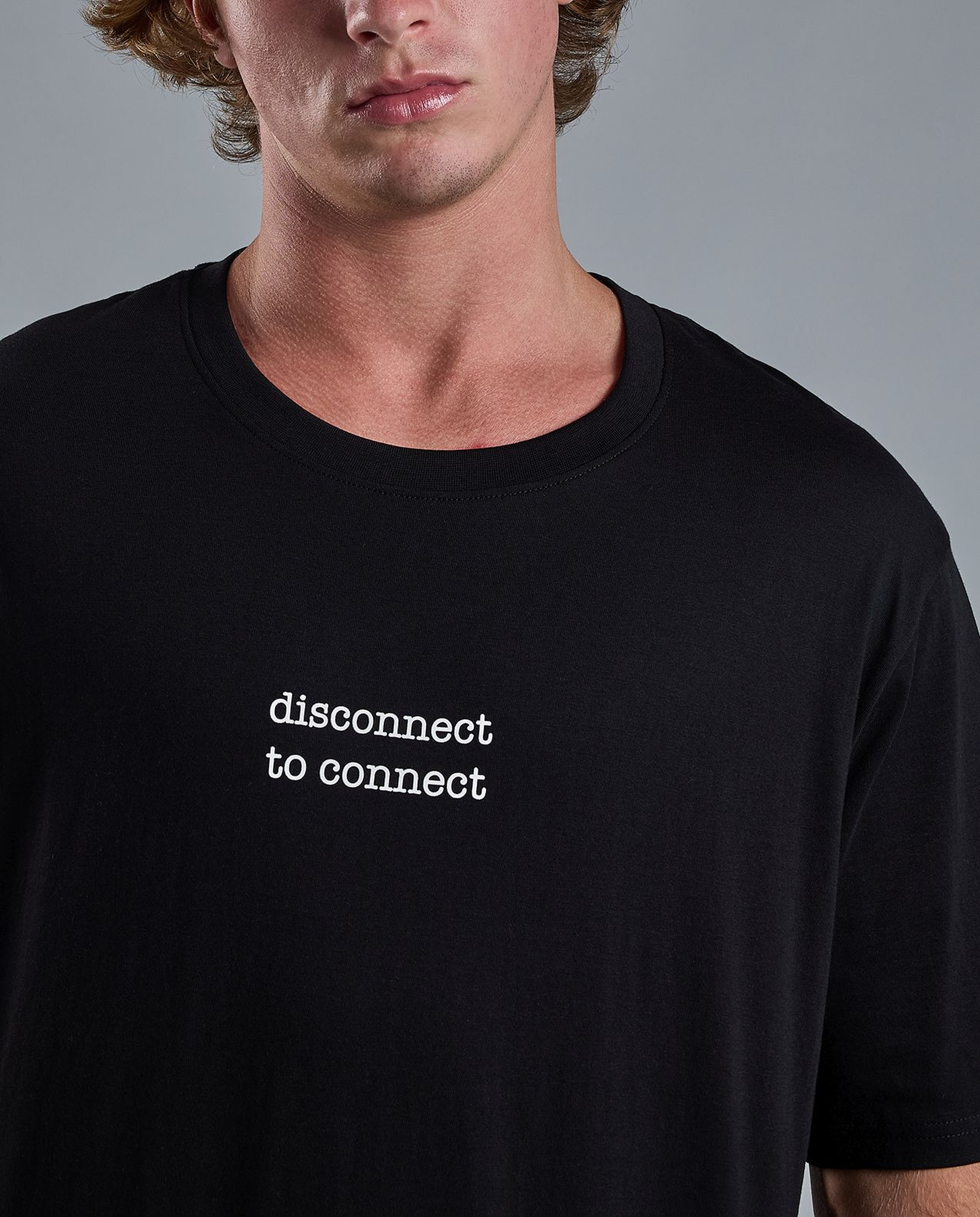 Printed T-Shirt with Crew Neck and Short Sleeves