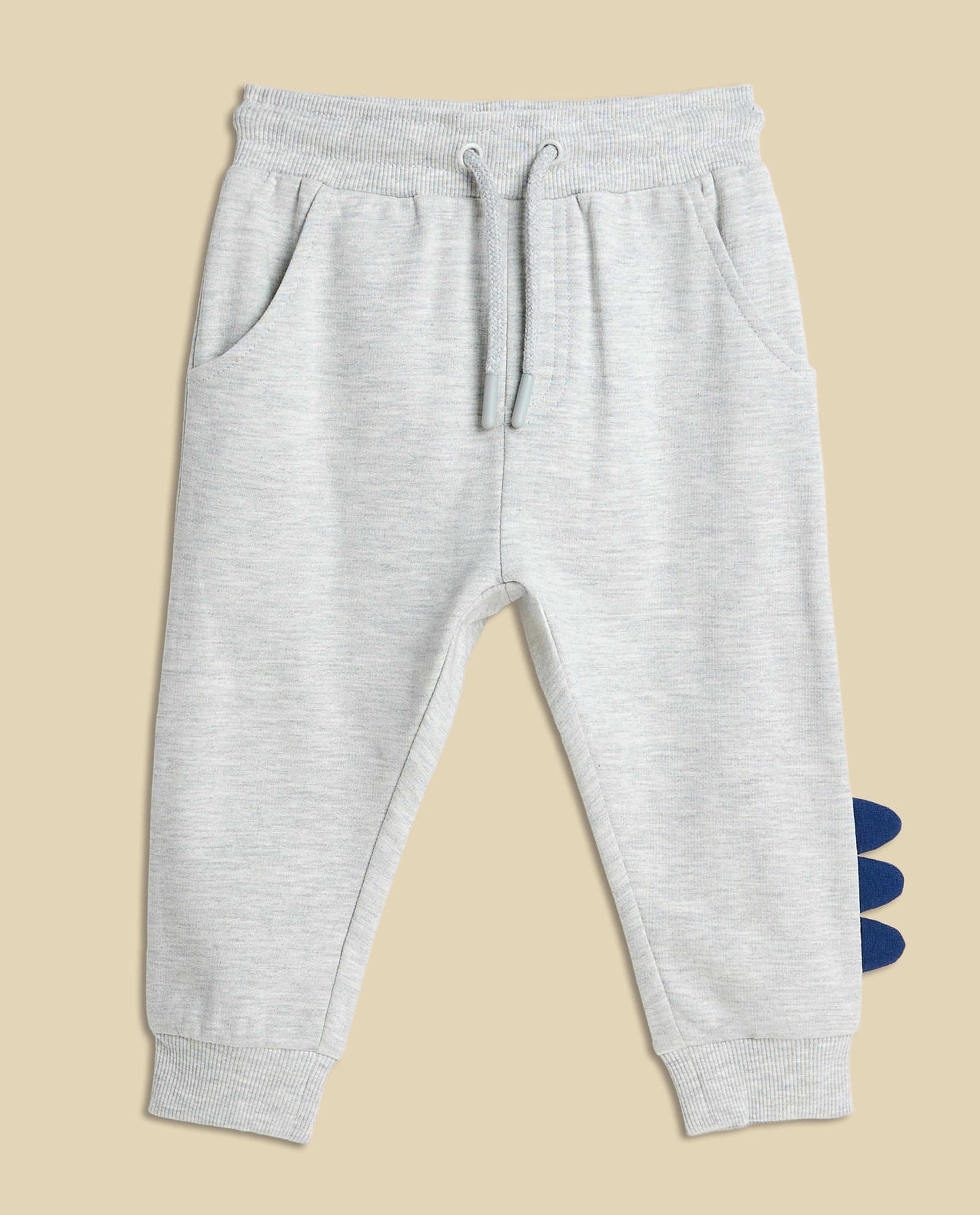 Dino Print Hooded Clothing Set