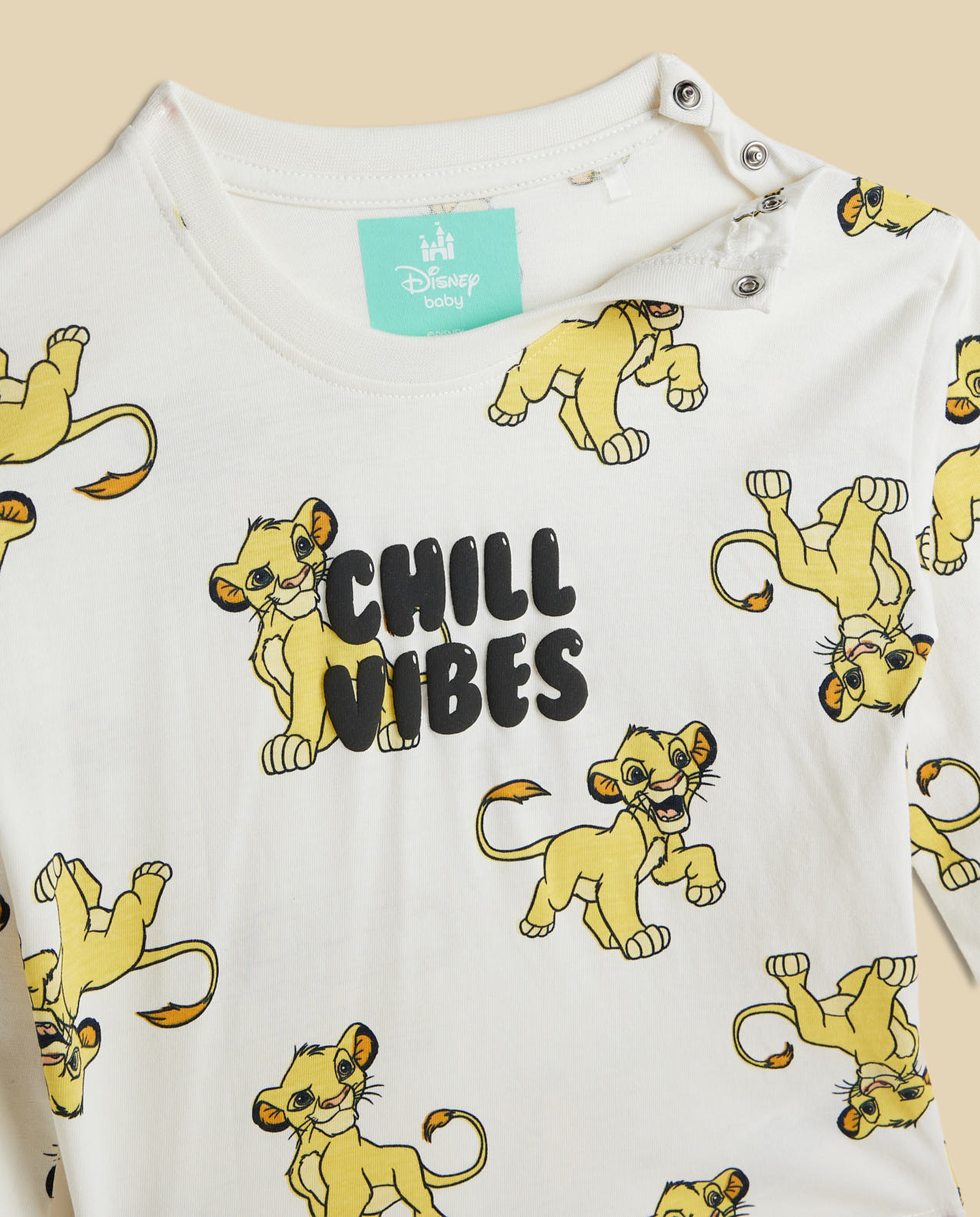 2 Pack Simba T-Shirts with Long Sleeves