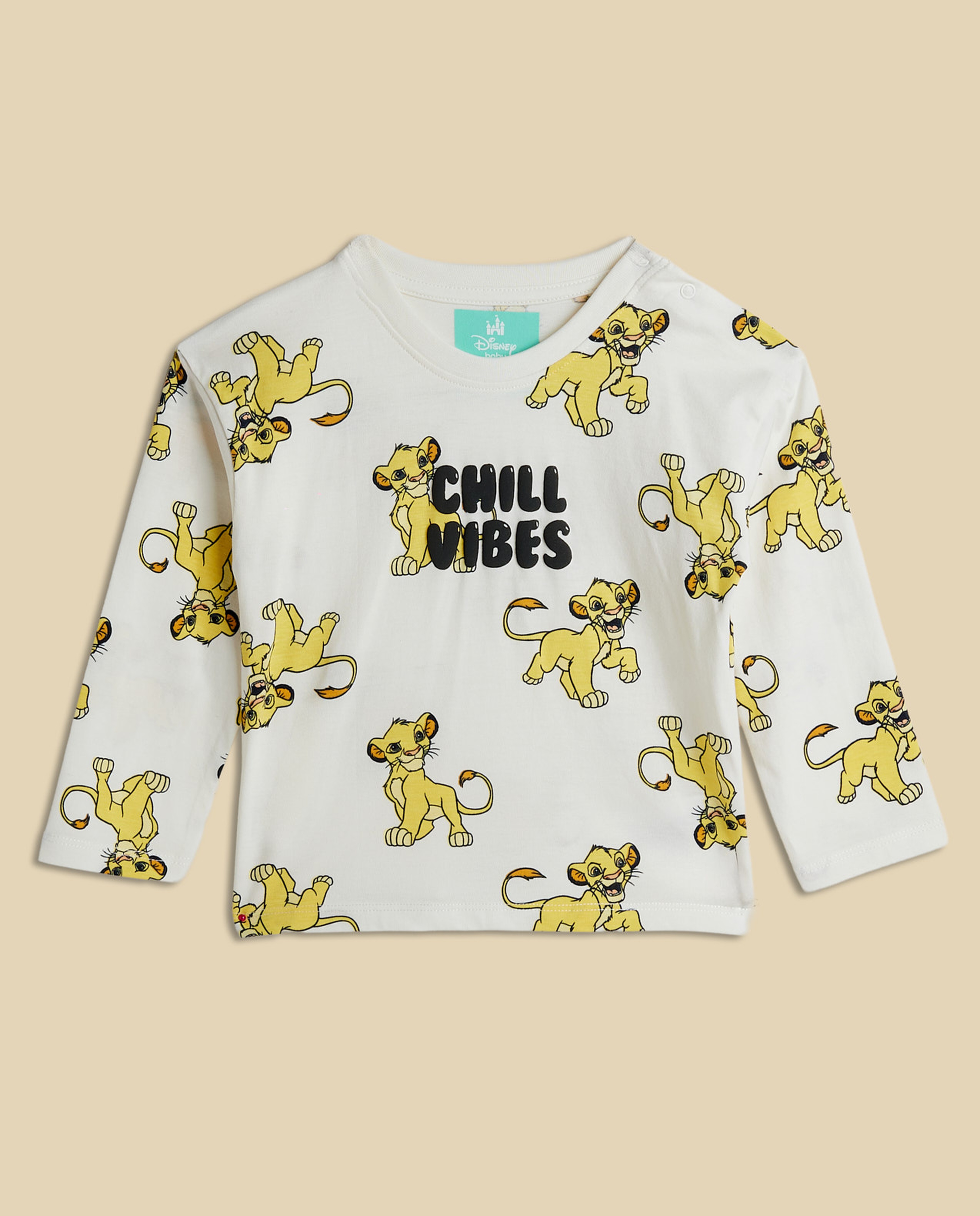 2 Pack Simba T-Shirts with Long Sleeves