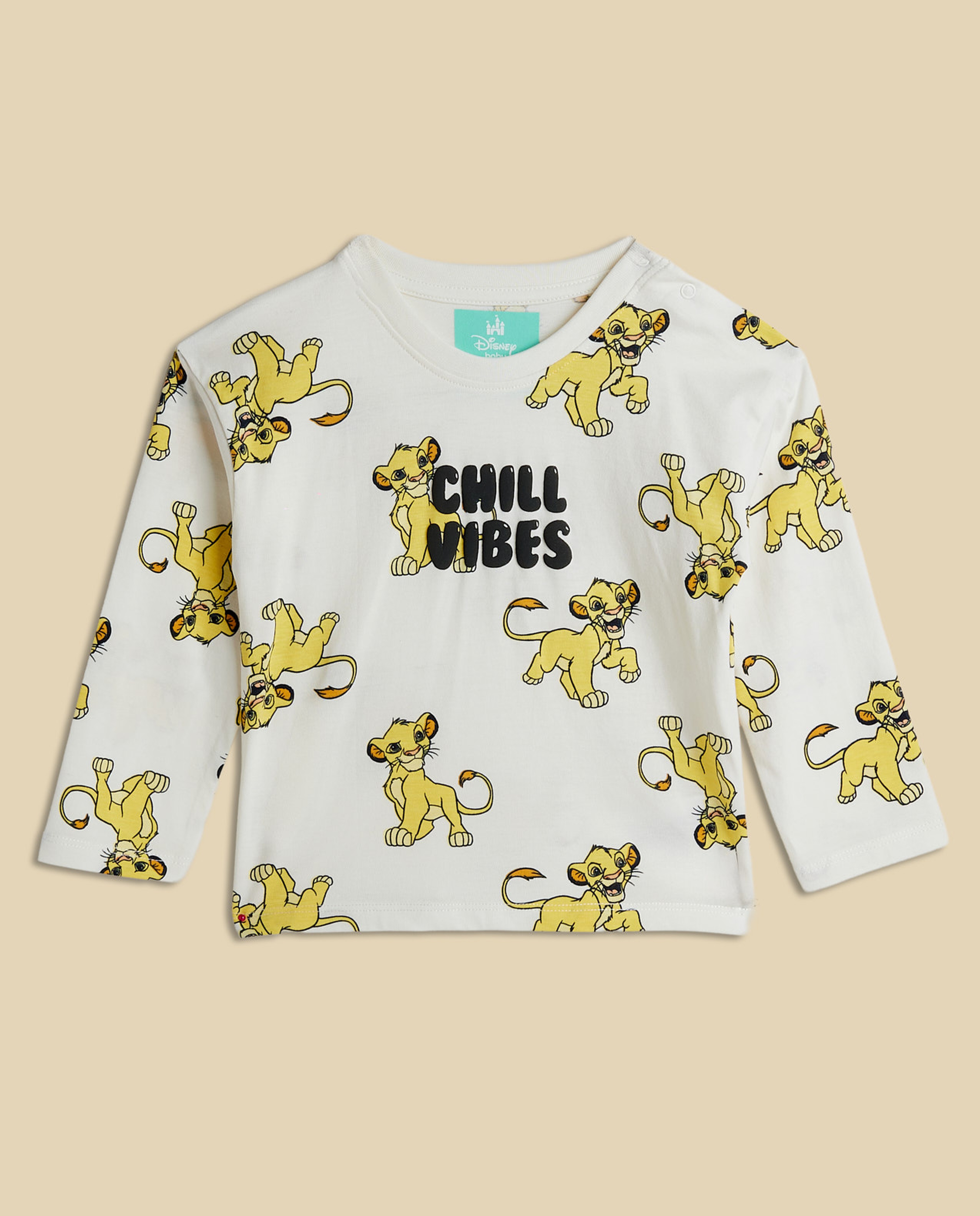 2 Pack Simba T-Shirts with Long Sleeves