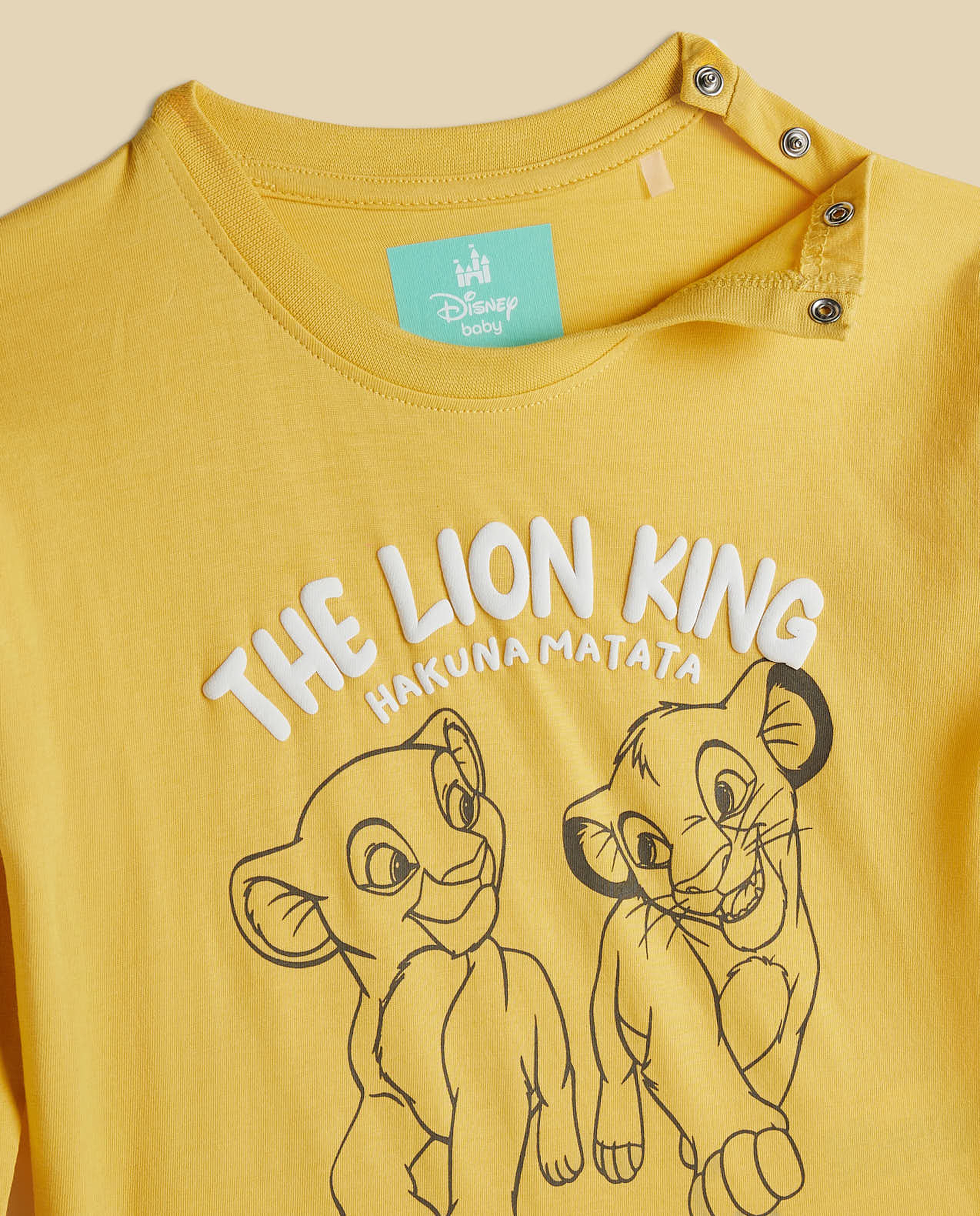2 Pack Simba T-Shirts with Long Sleeves