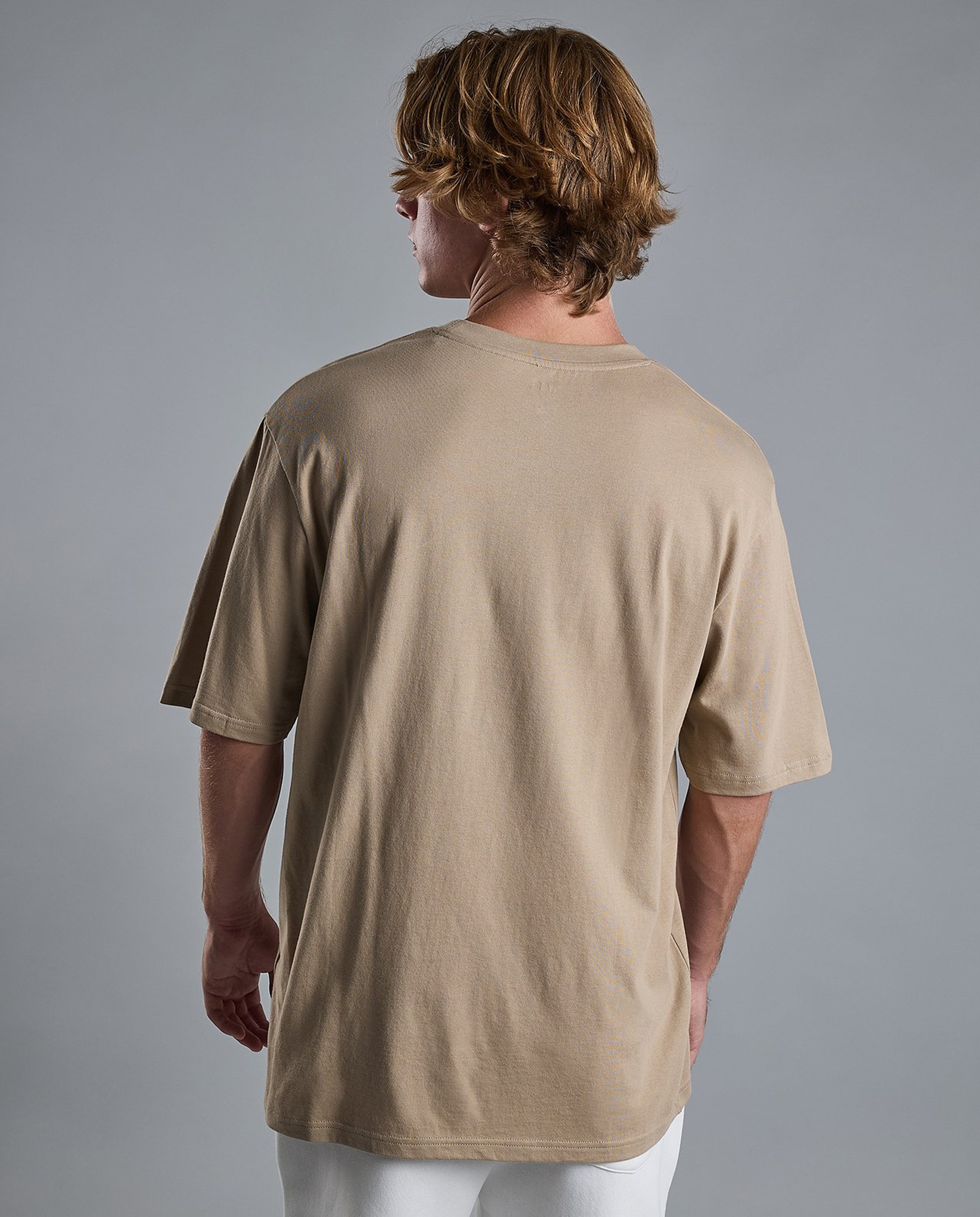 Typography Print T-Shirt with Crew Neck and Short Sleeves