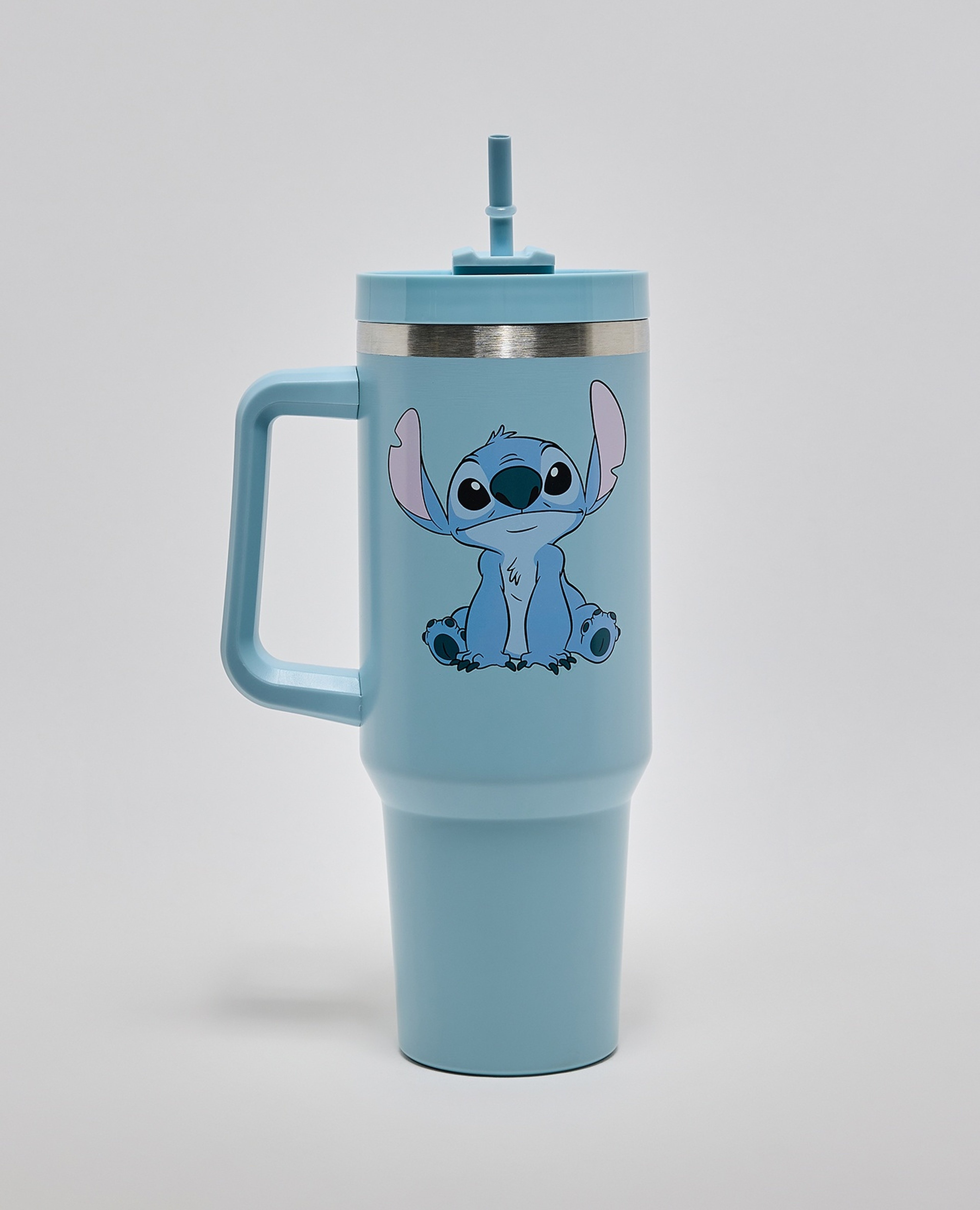 كوب تامبلر بطبعة ستيتش مع شفاط - 1200 مل