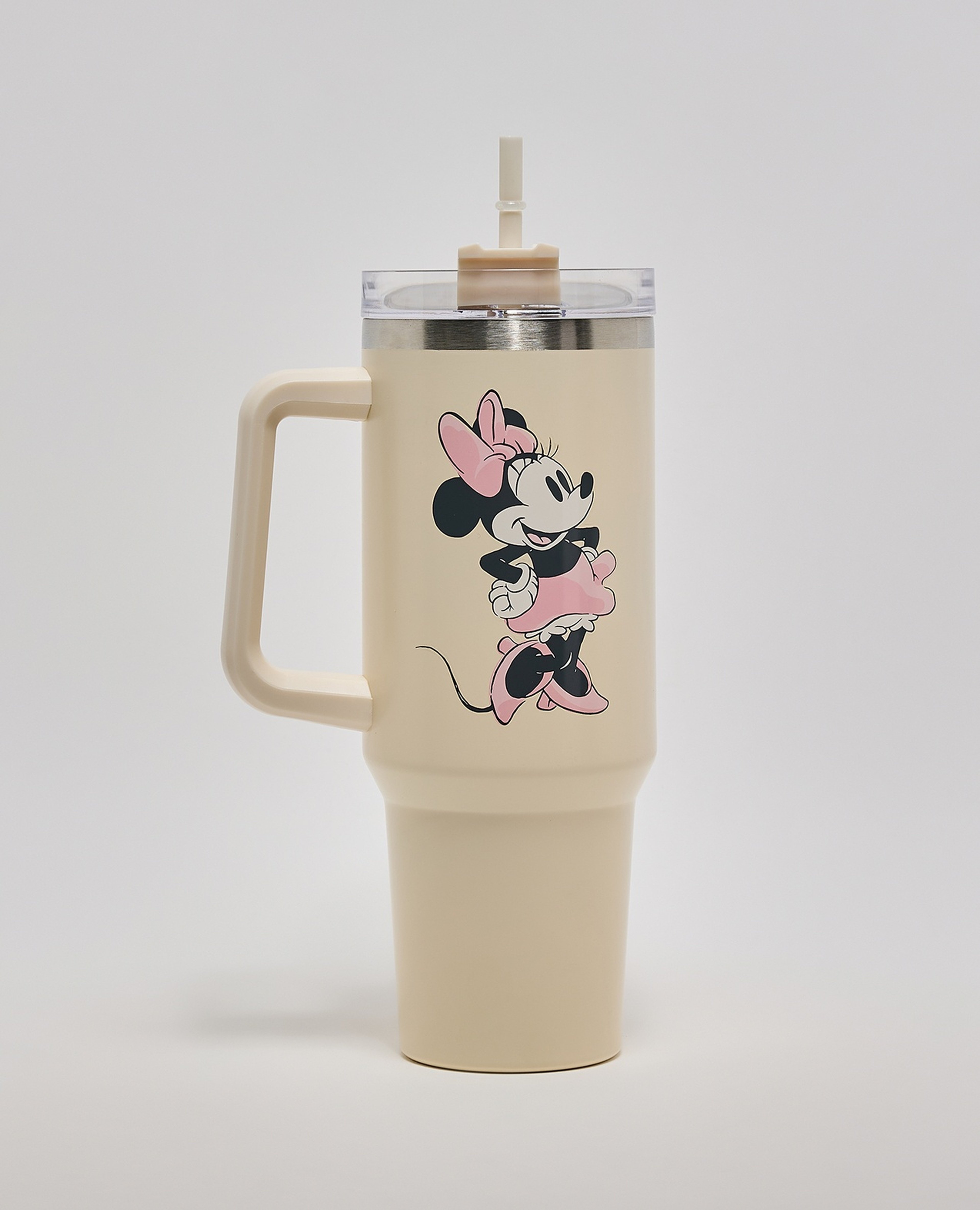 كوب تامبلر بطبعة ميني ماوس مع شفاط - 1200 مل