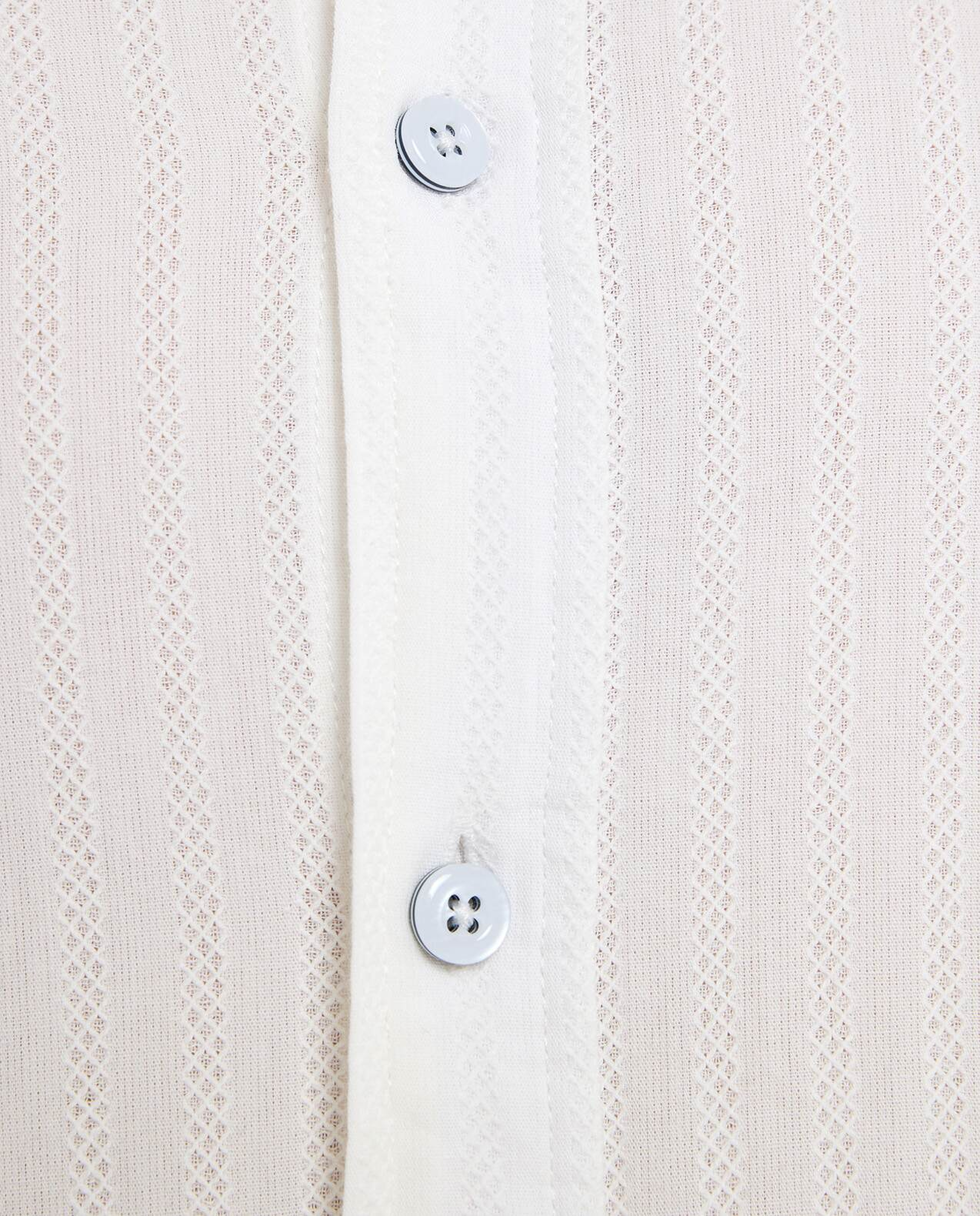 Striped Shirt with Classic Collar and Long Sleeves