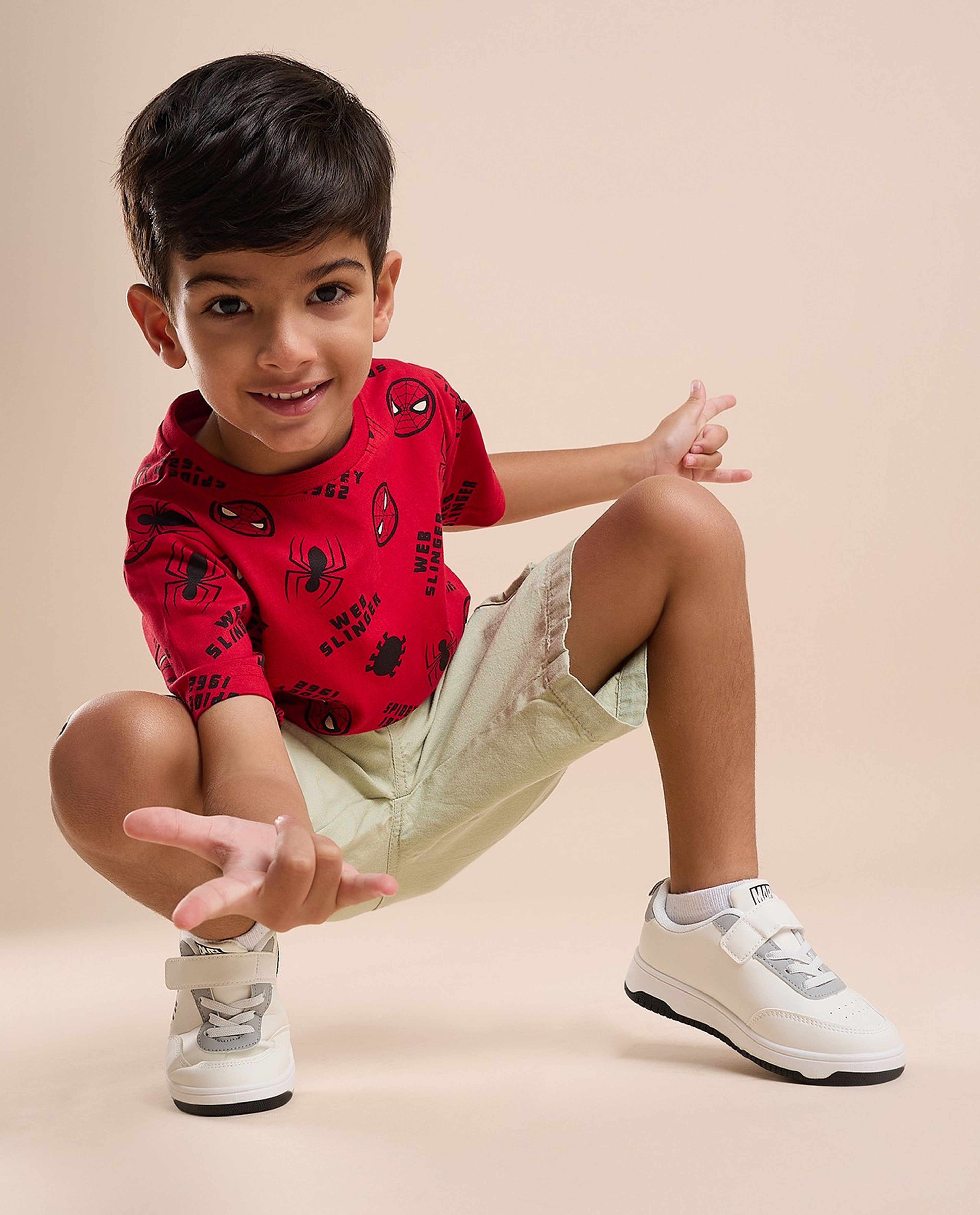 2 Pack Spider-Man T-Shirts with Short Sleeves