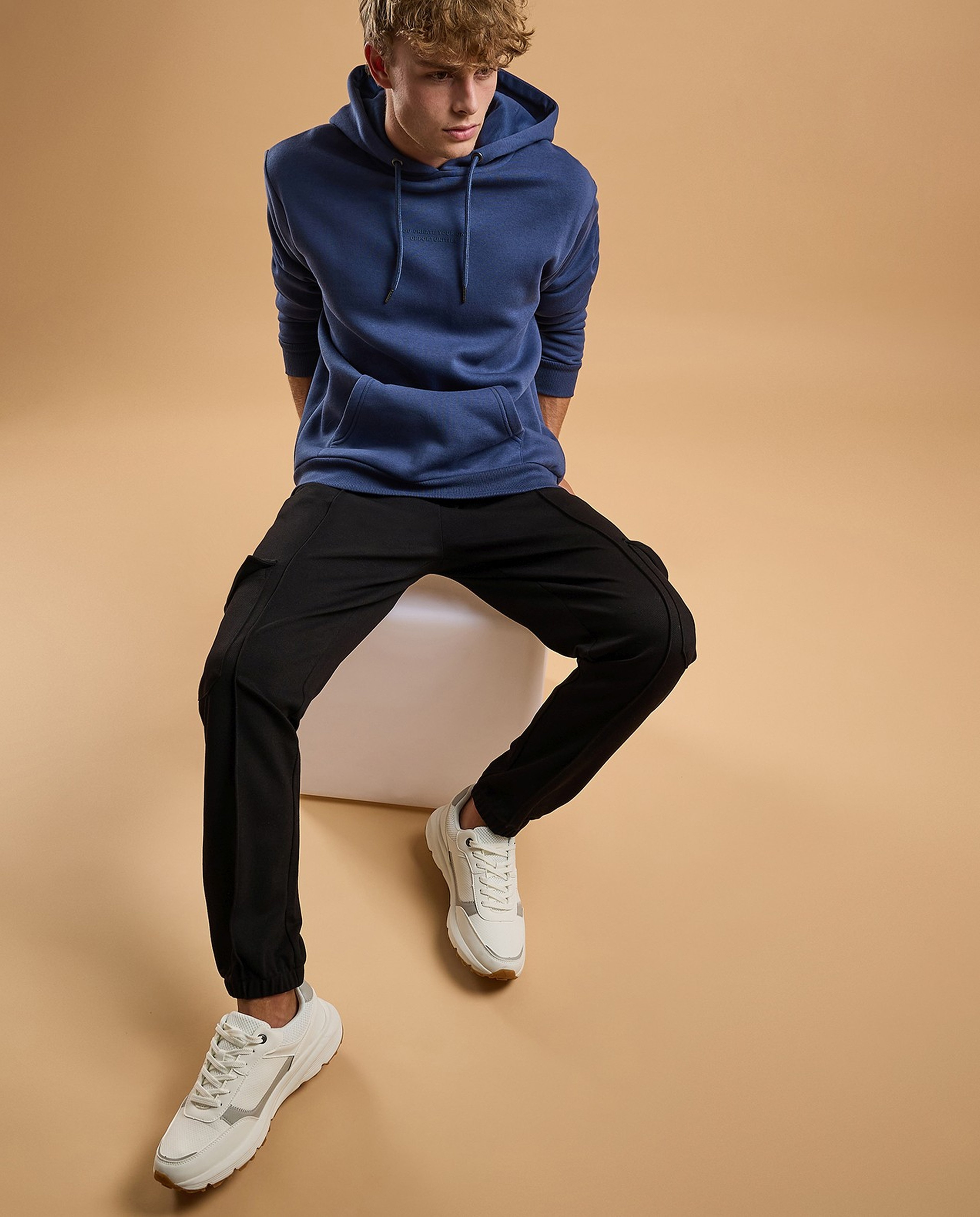 Color Block Lace Up Sneakers