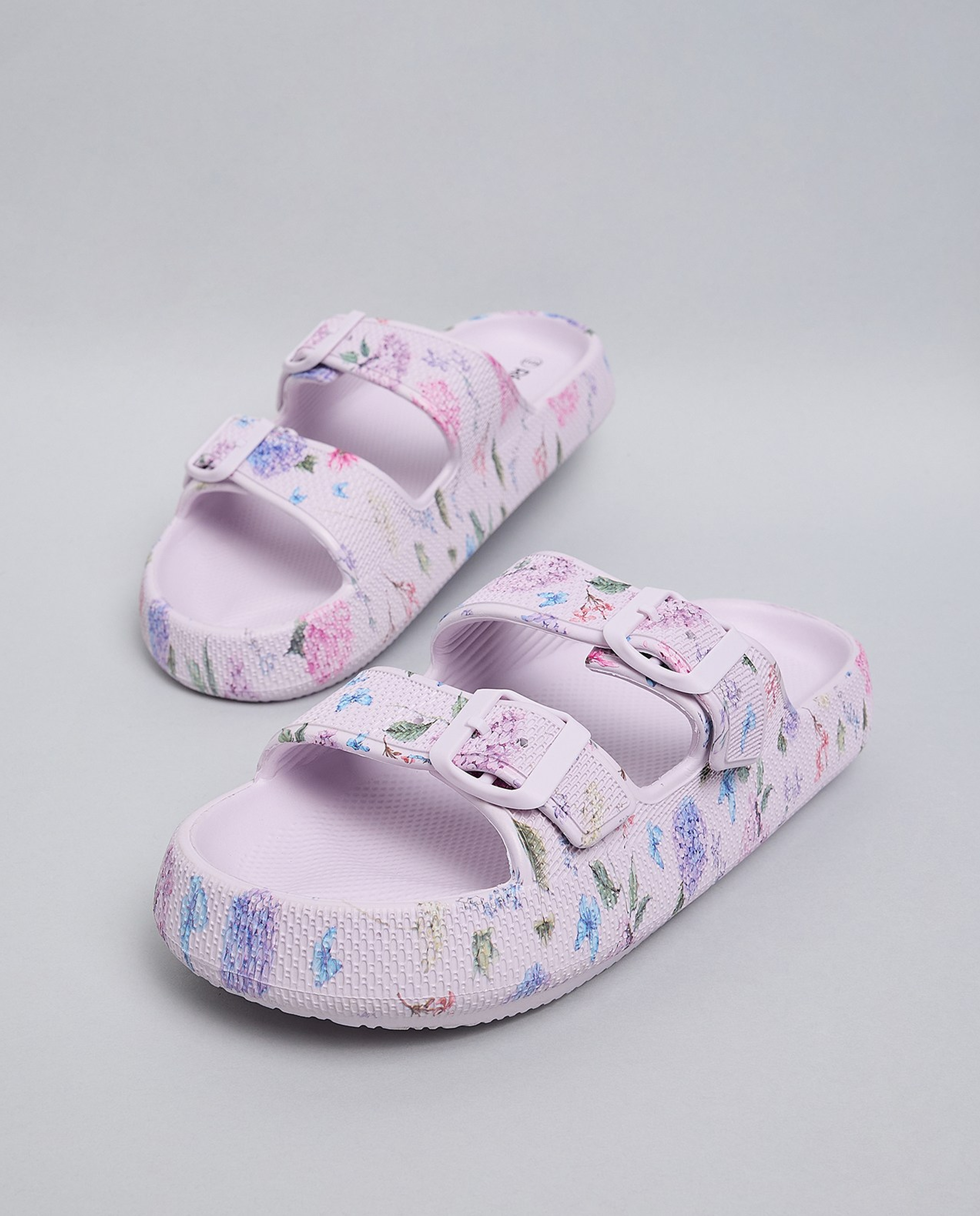 Printed Double Strap Slides