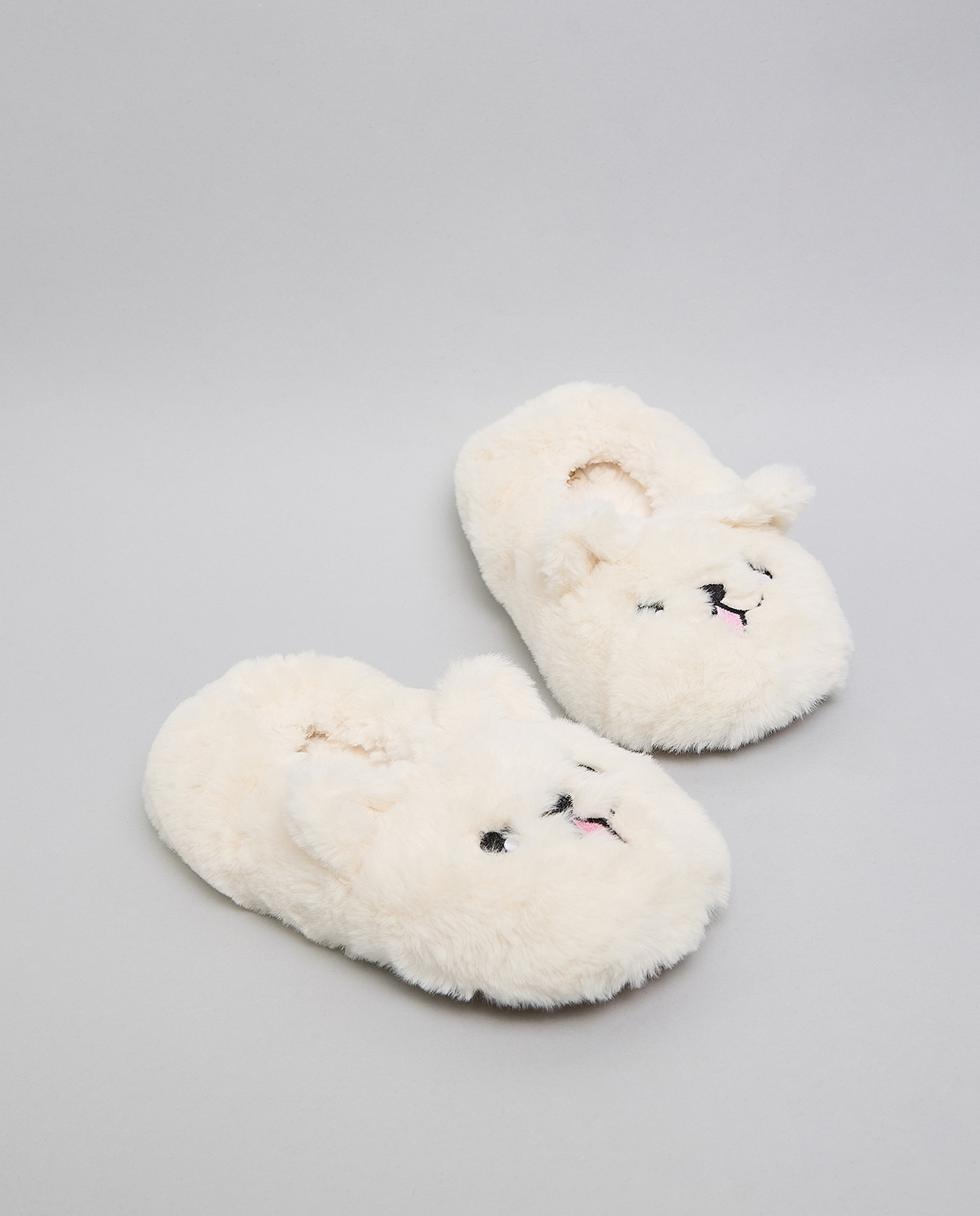 Furry Bedroom Slippers