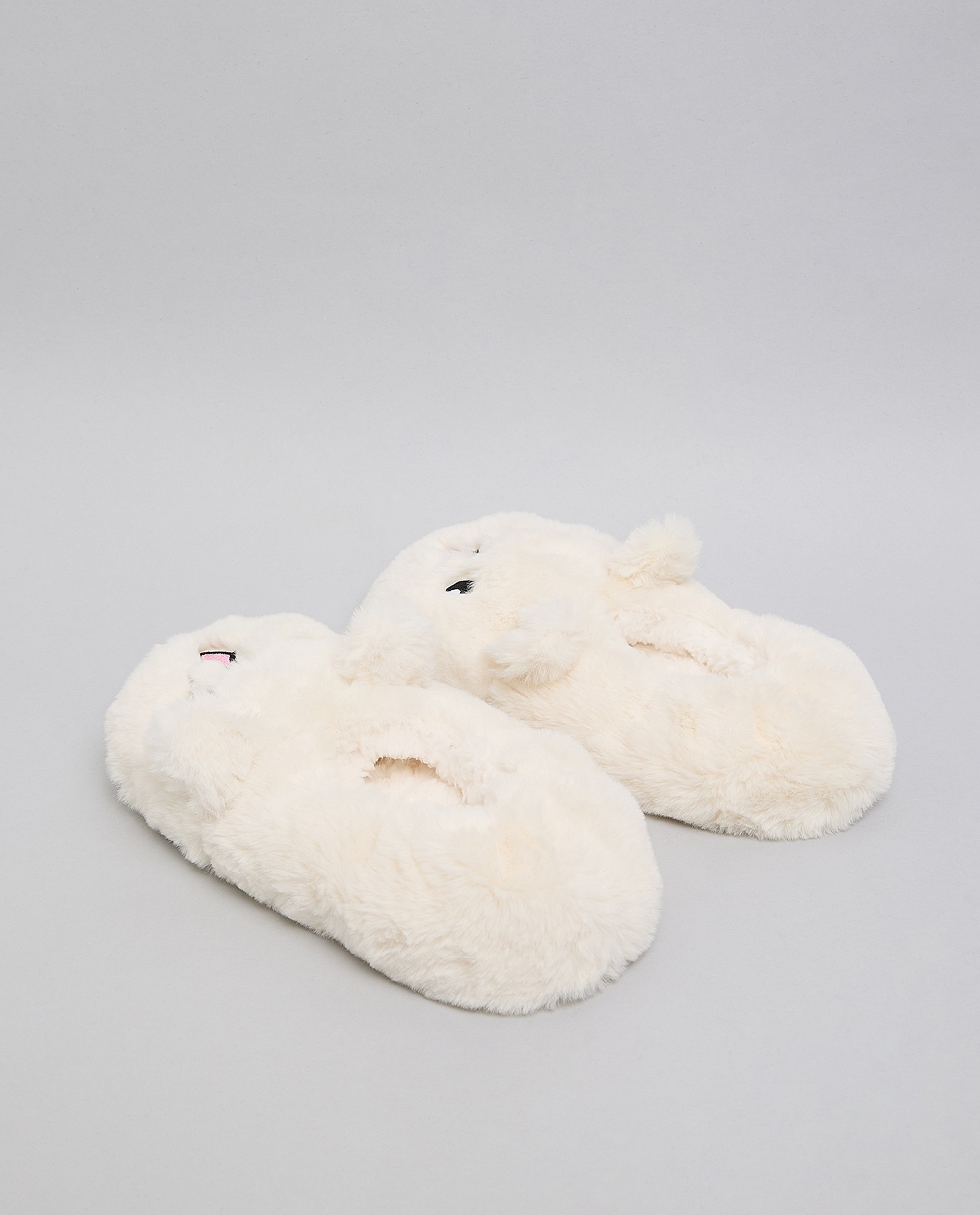 Furry Bedroom Slippers