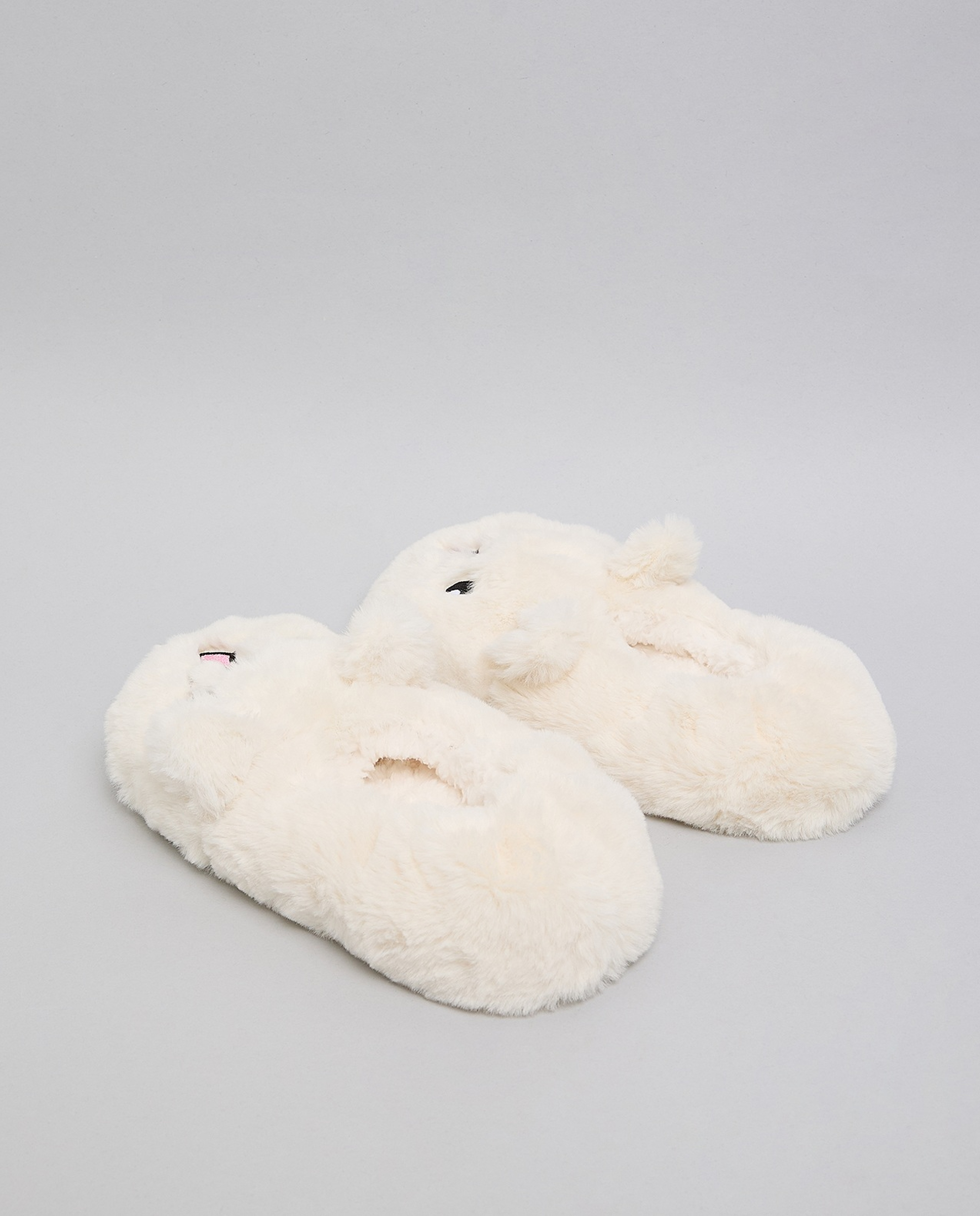 Furry Bedroom Slippers