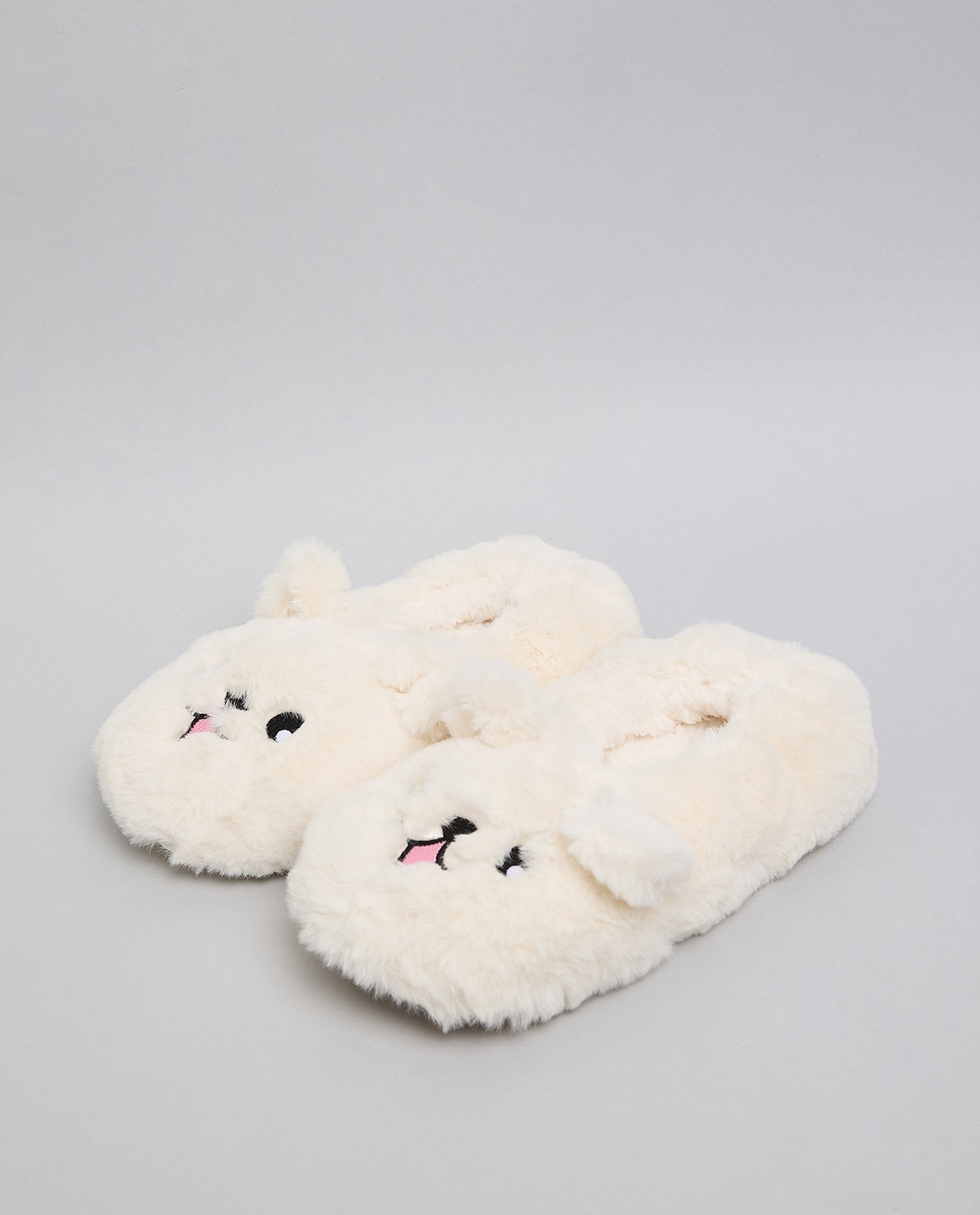 Furry Bedroom Slippers