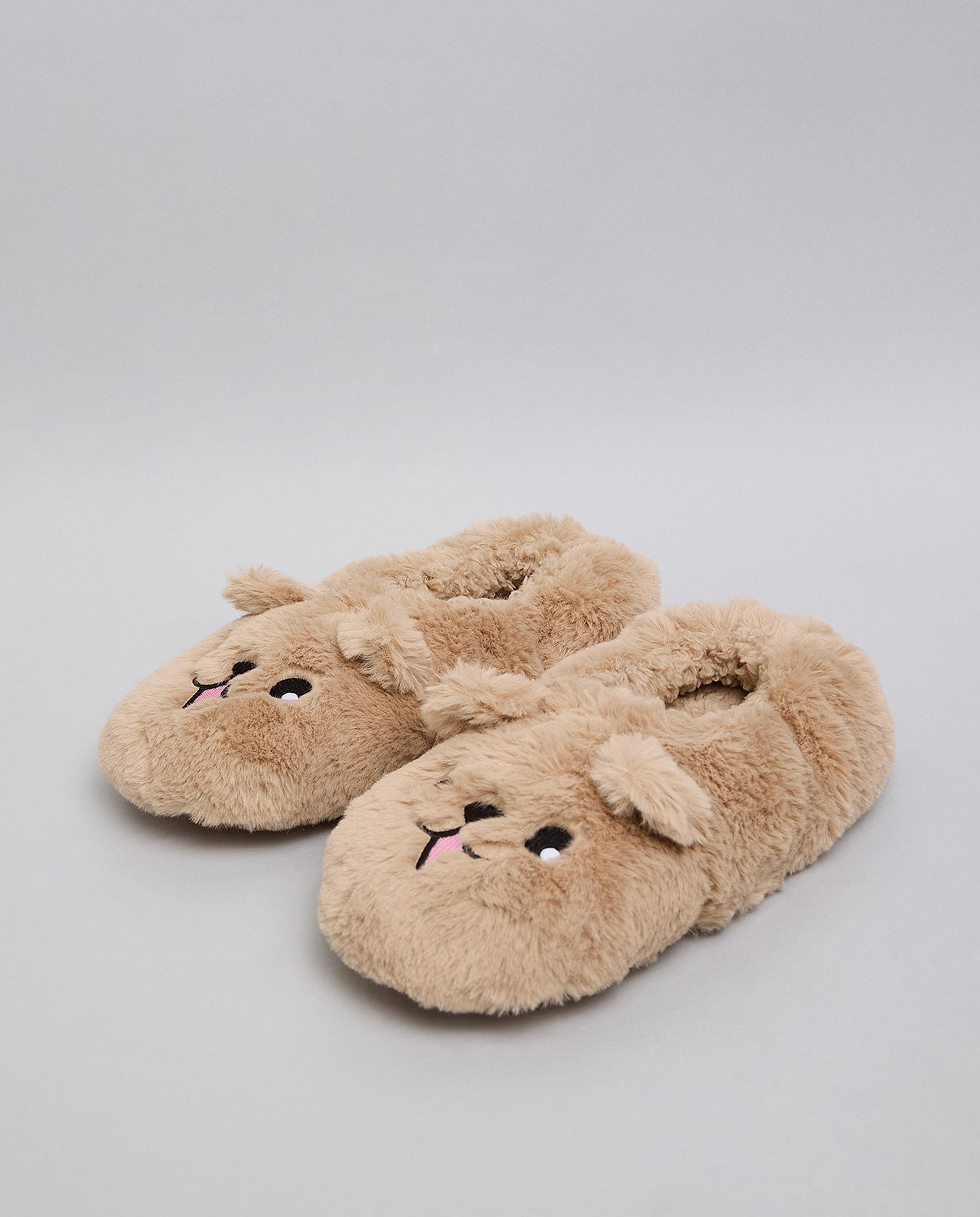 Furry Bedroom Slippers