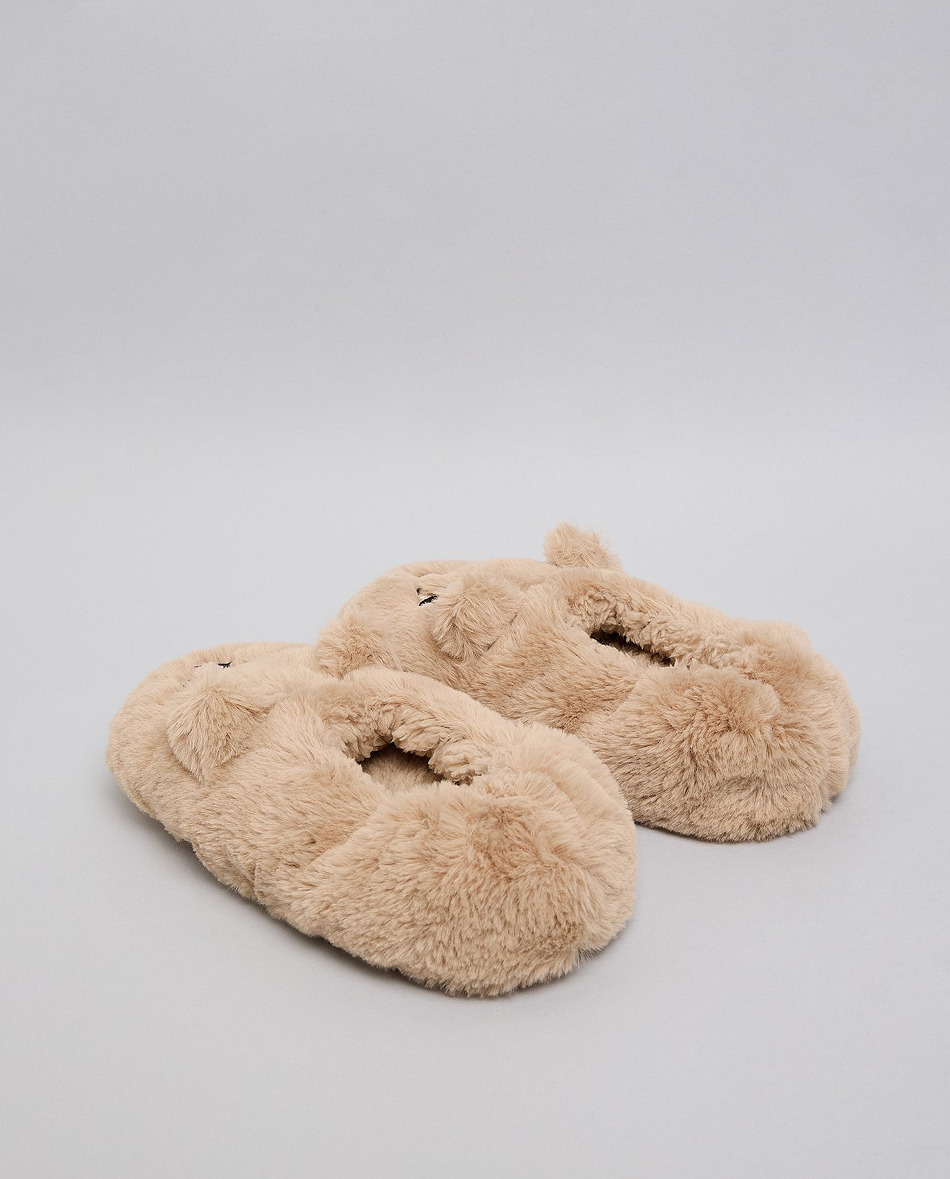 Furry Bedroom Slippers