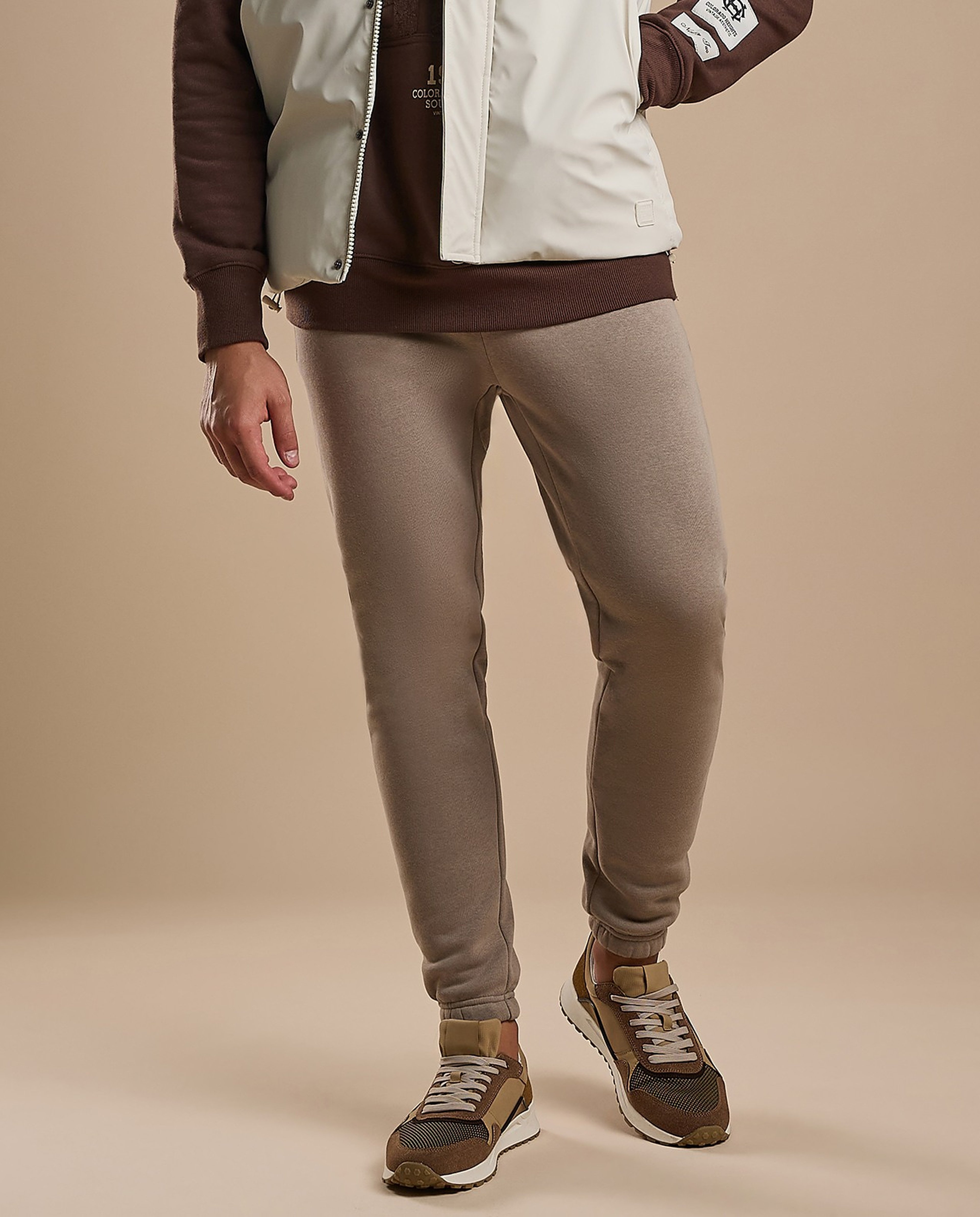 Color Block Low Top Sneakers