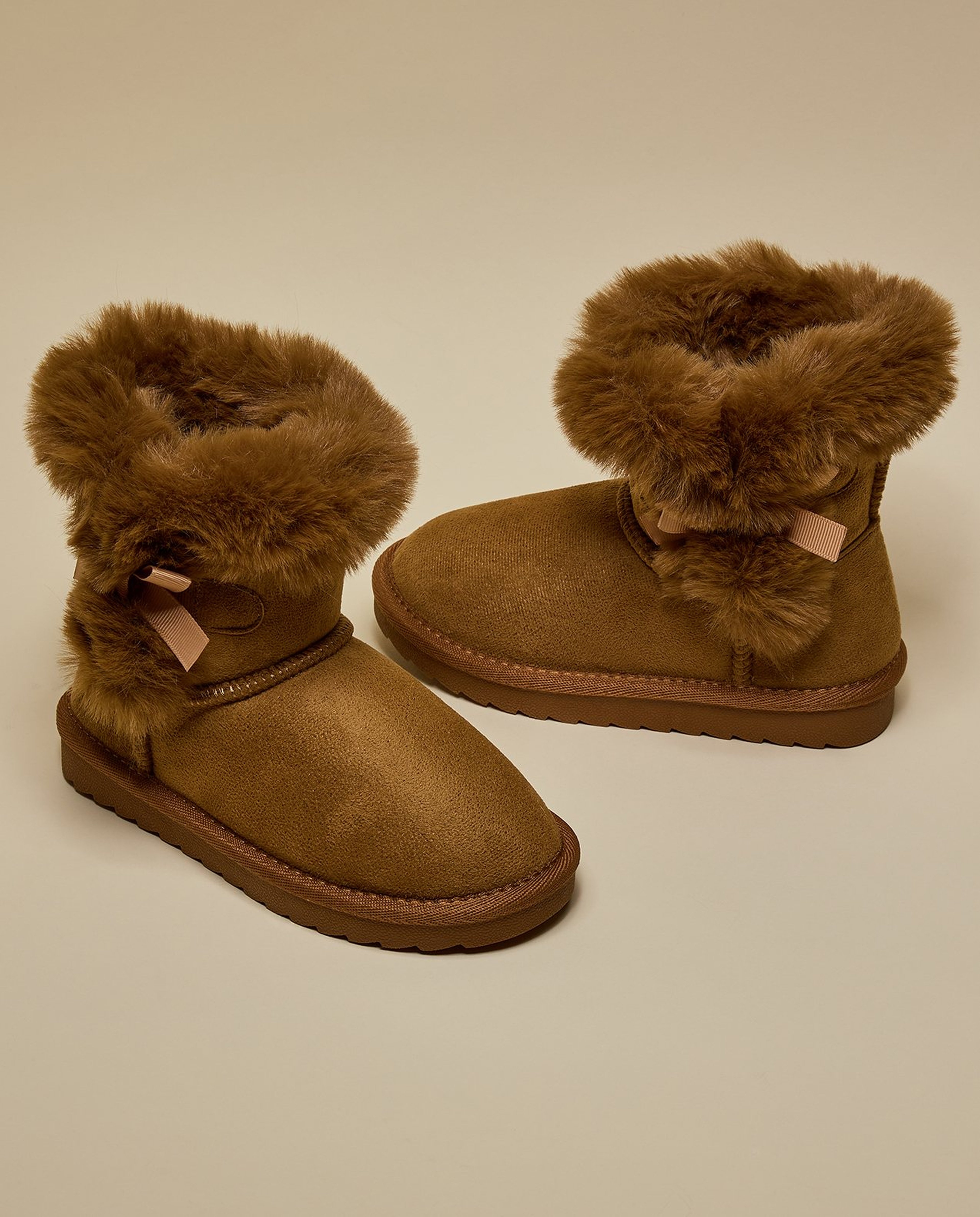 Fur Detail Winter Boots