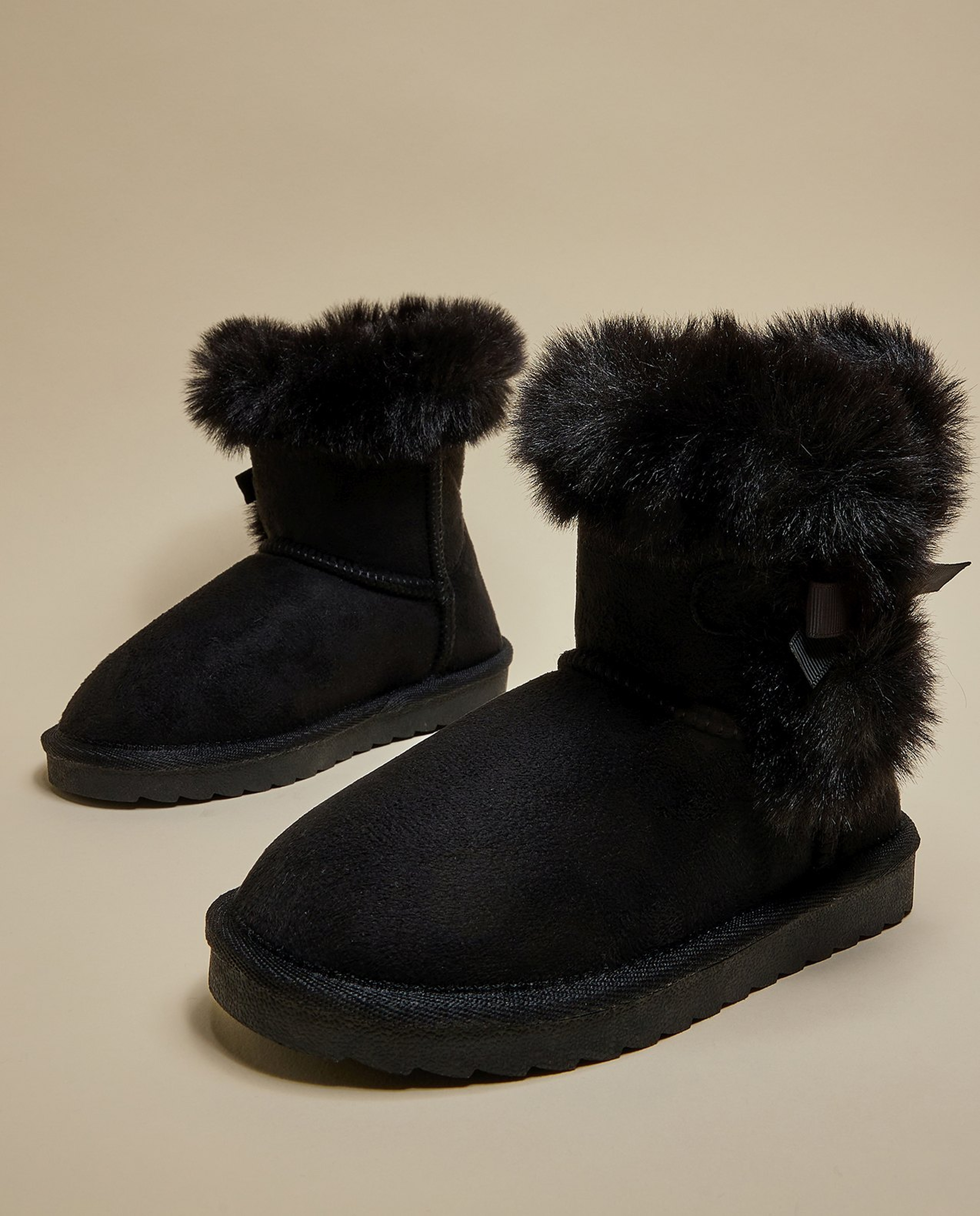 Fur Detail Winter Boots
