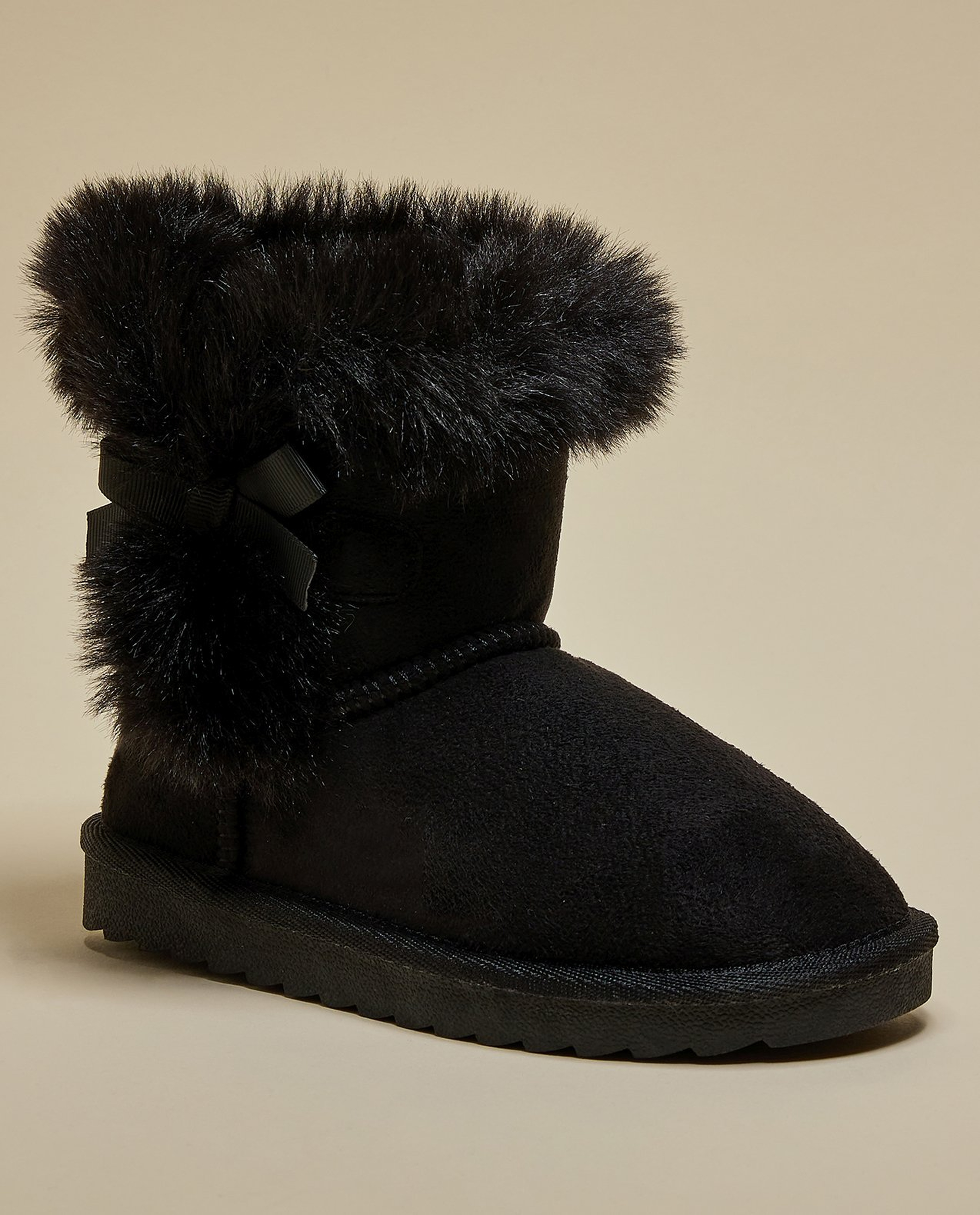 Fur Detail Winter Boots