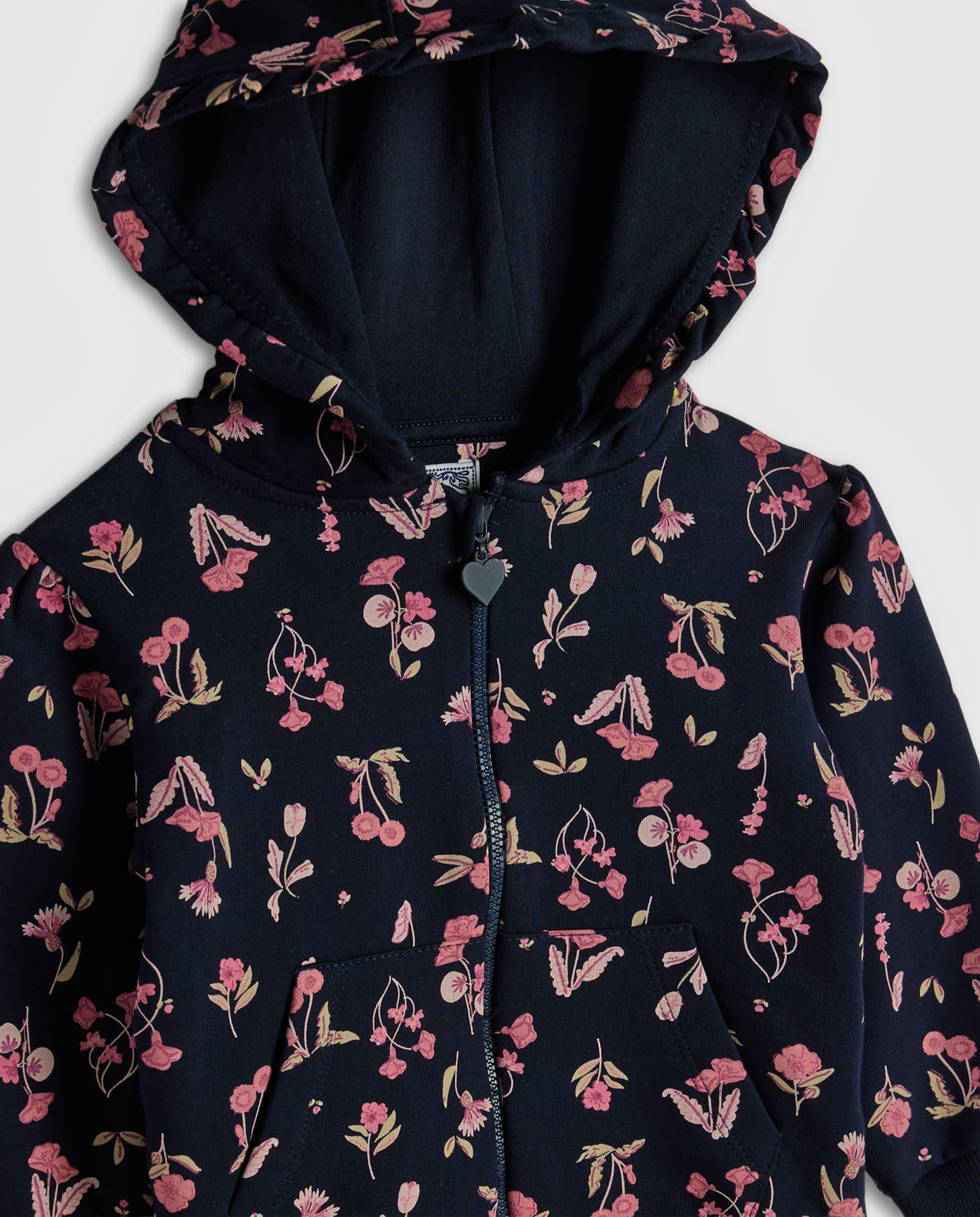 Printed Hooded Clothing Set