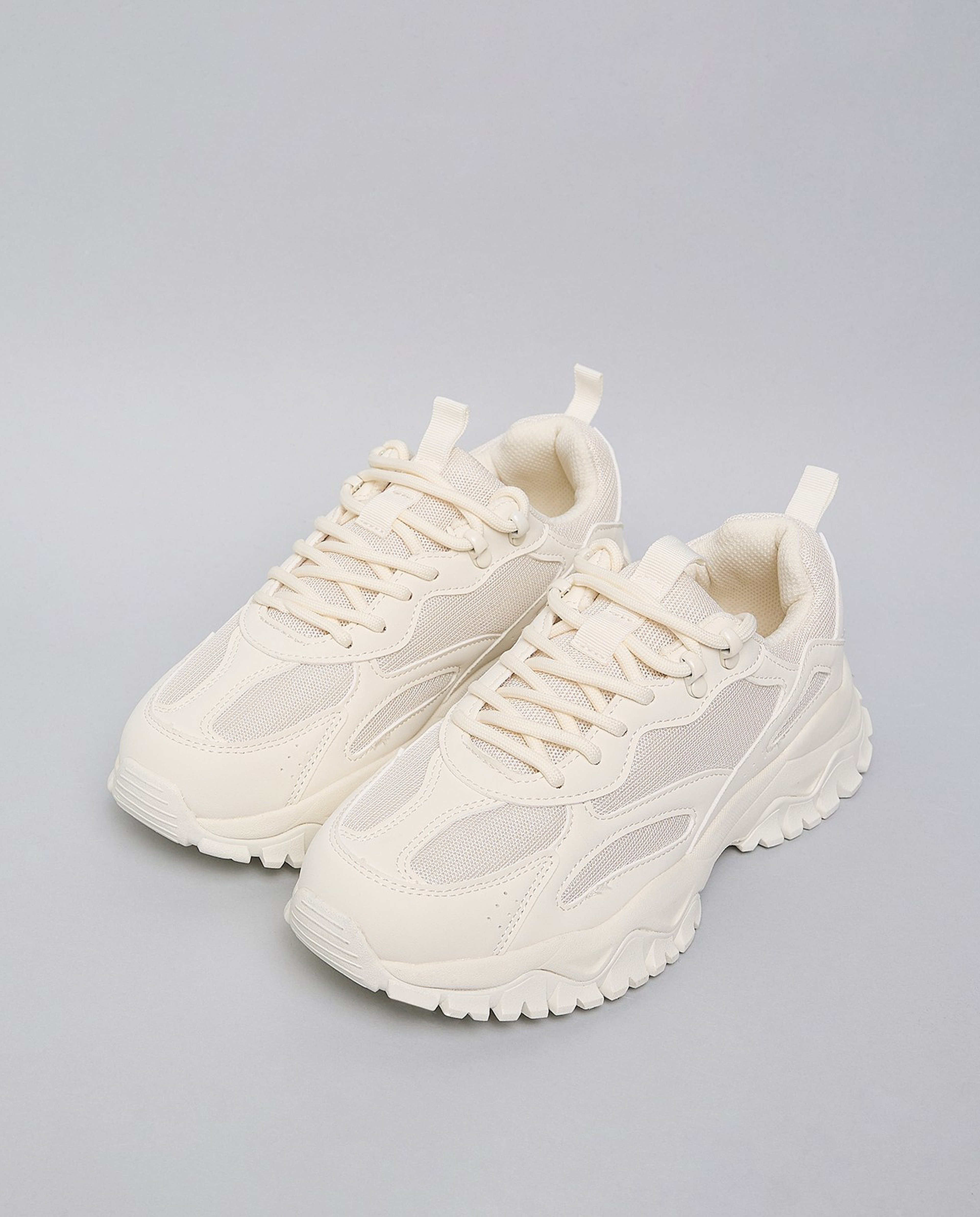 Solid Chunky Sneakers