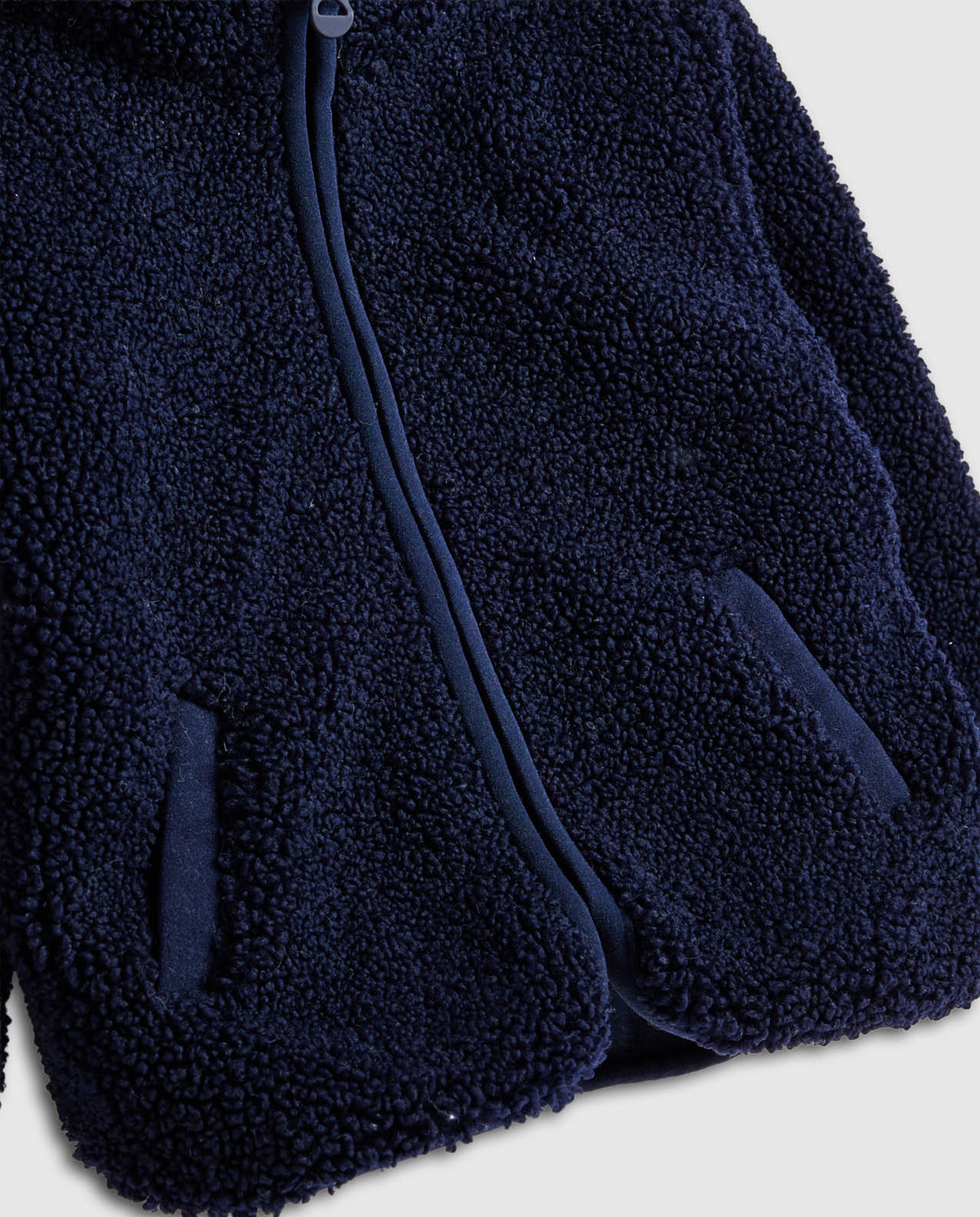 Sherpa Jacket with Zipper Closure