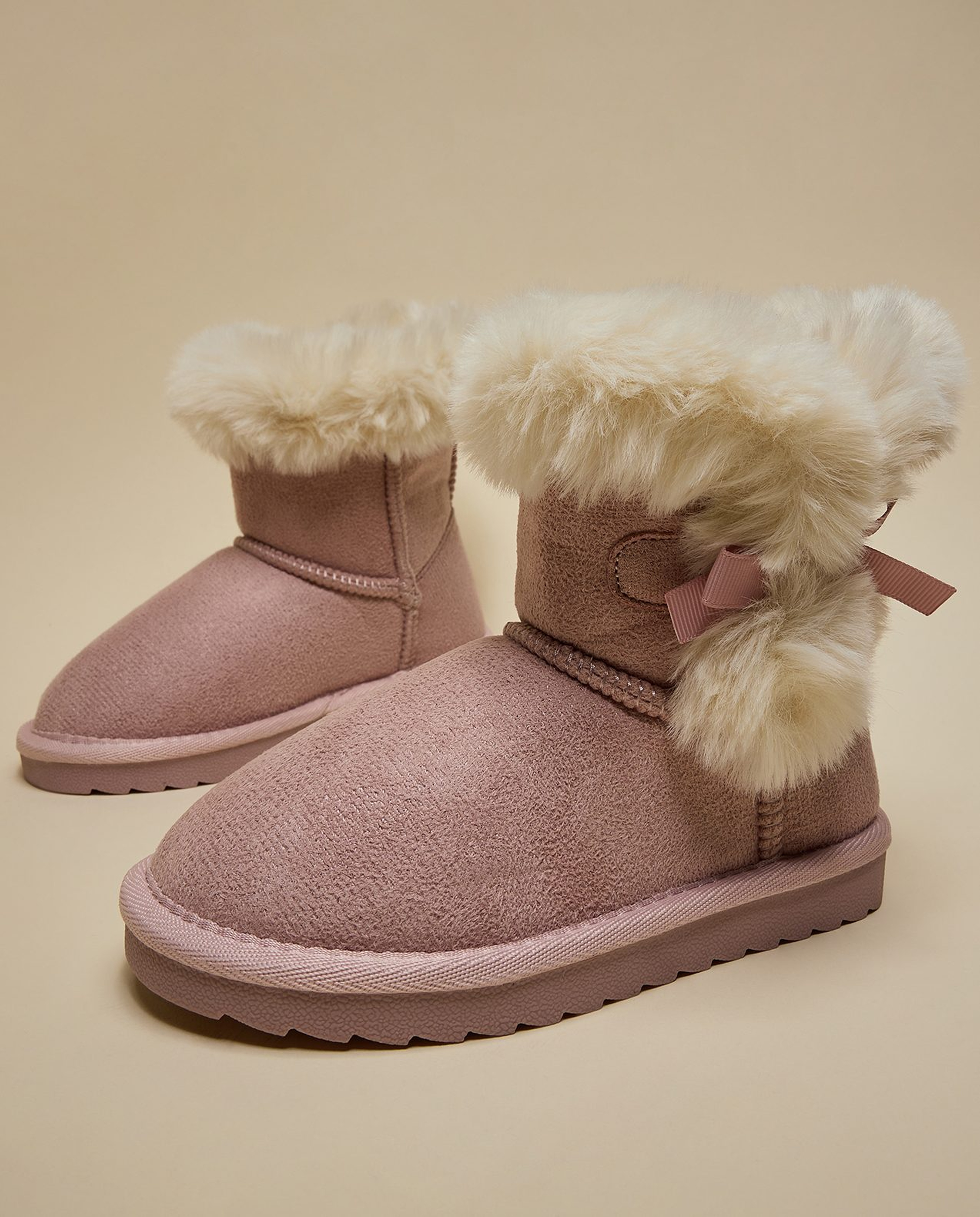 Fur Detail Winter Boots