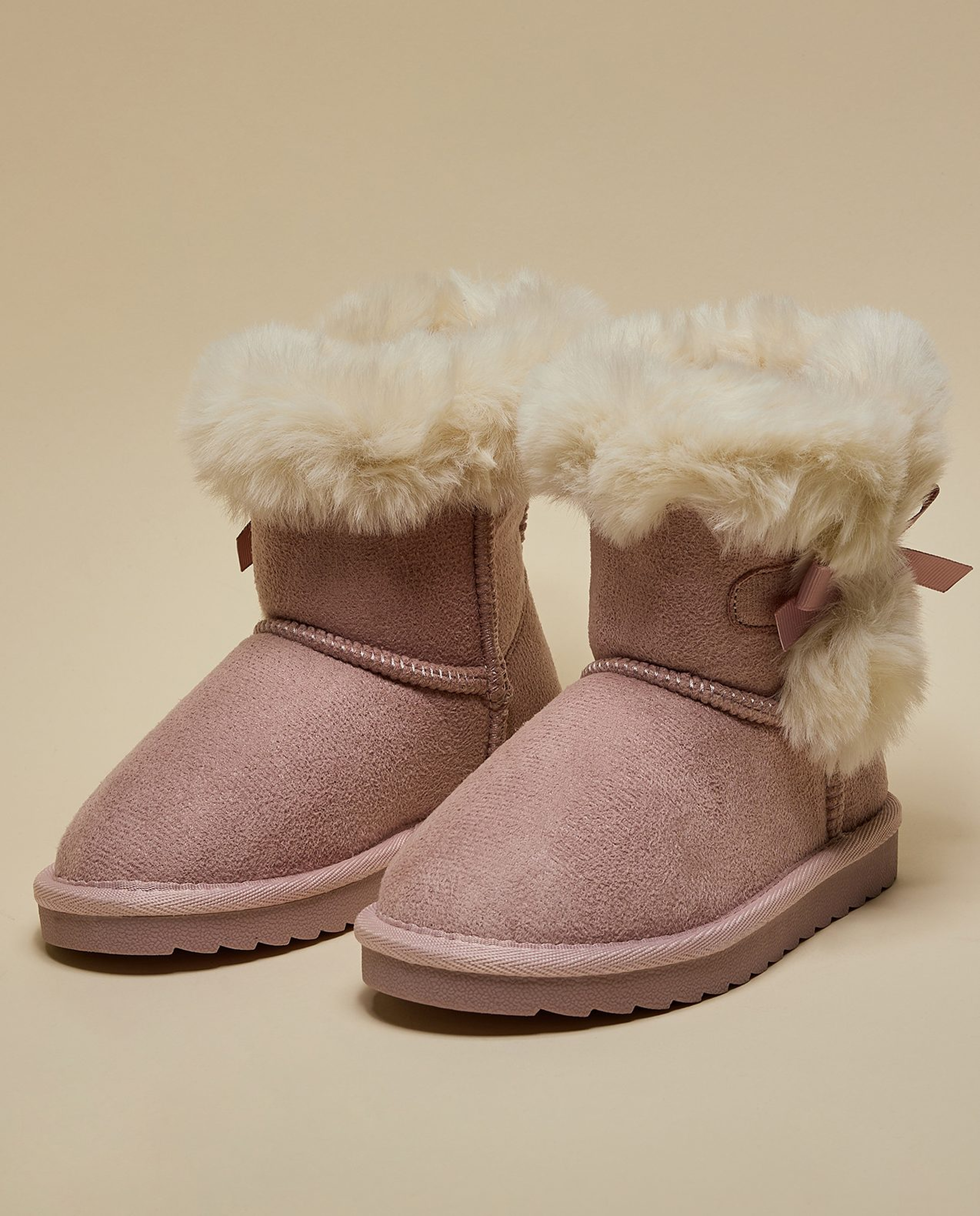 Fur Detail Winter Boots