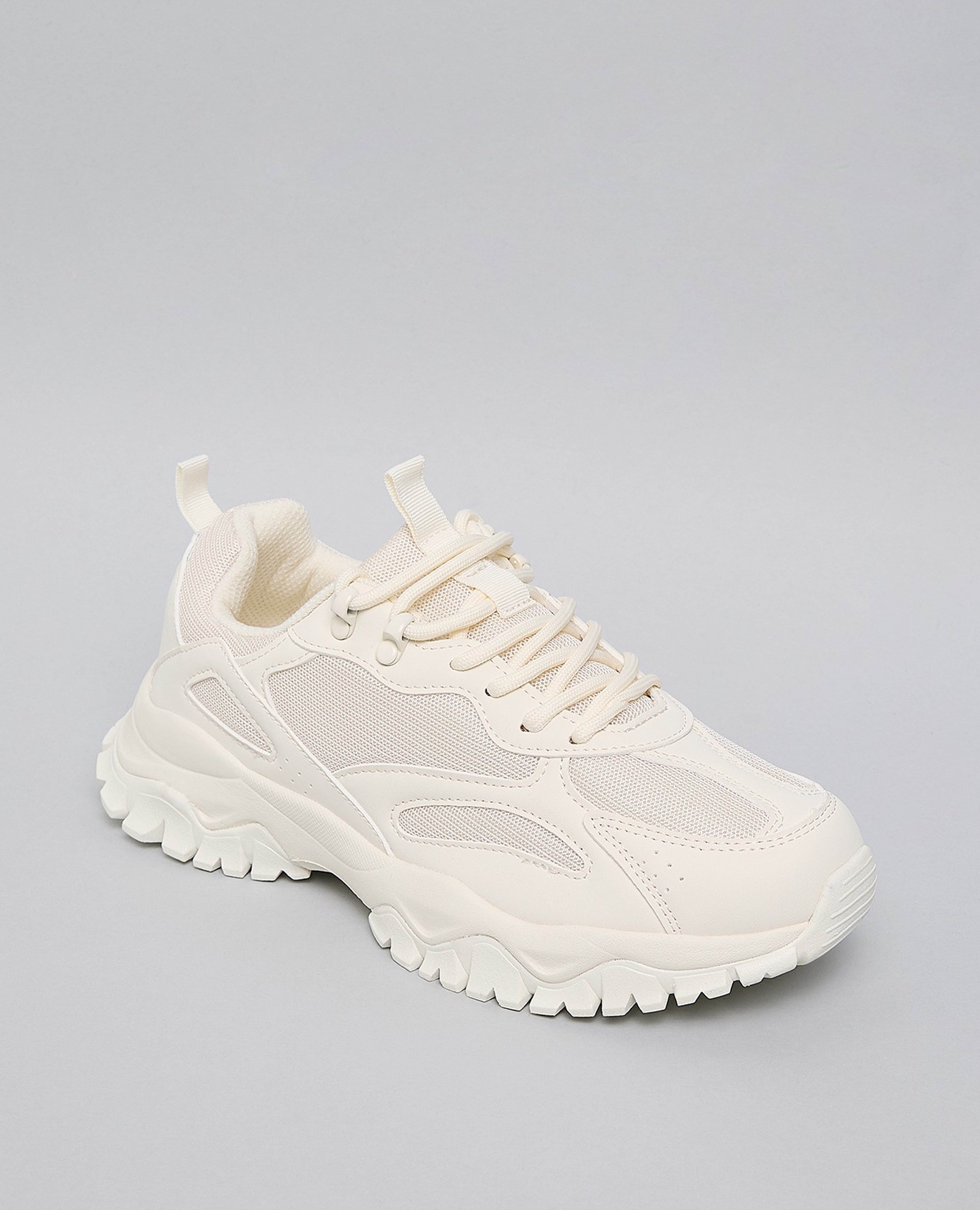 Solid Chunky Sneakers