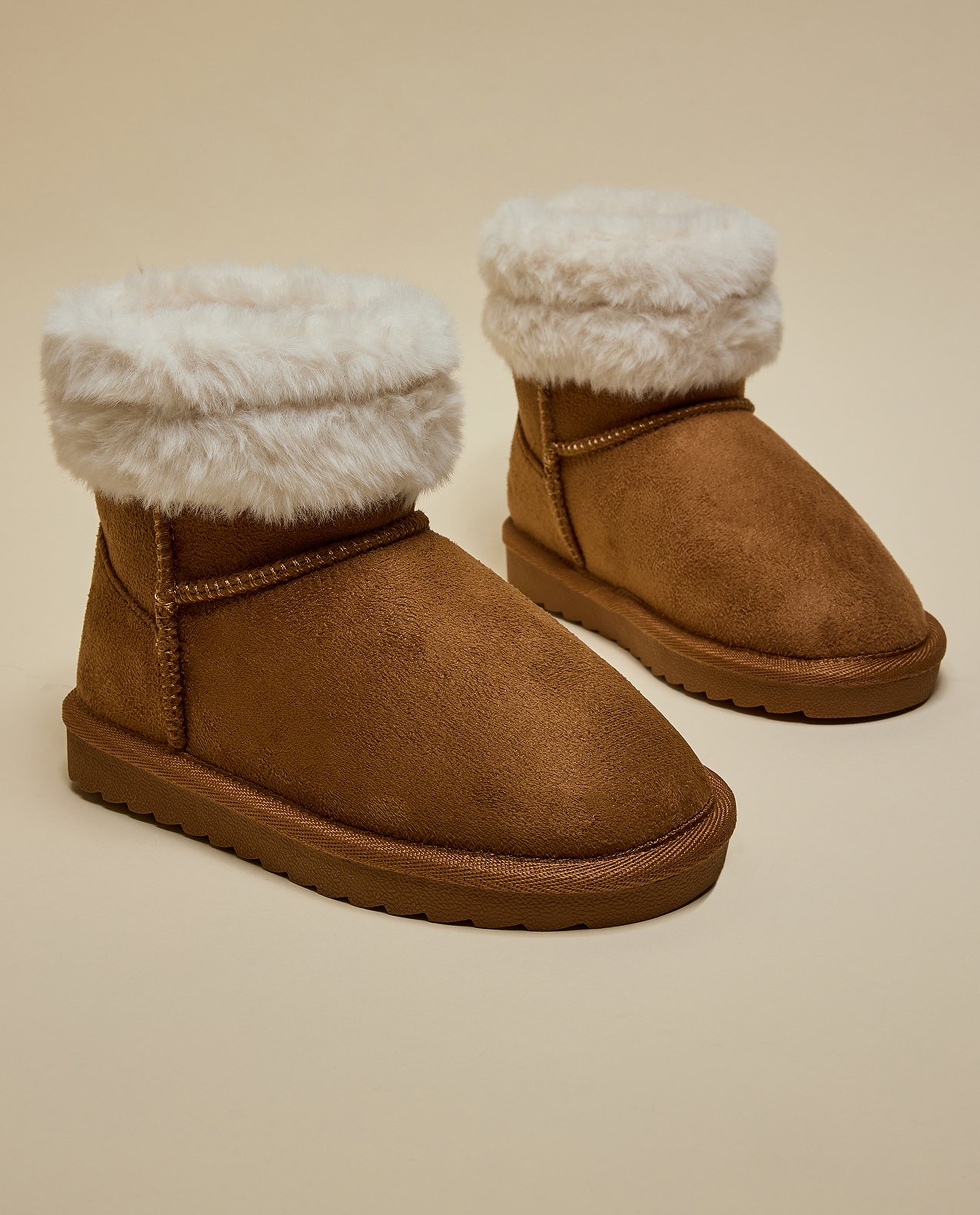 Fur Detail Winter Boots