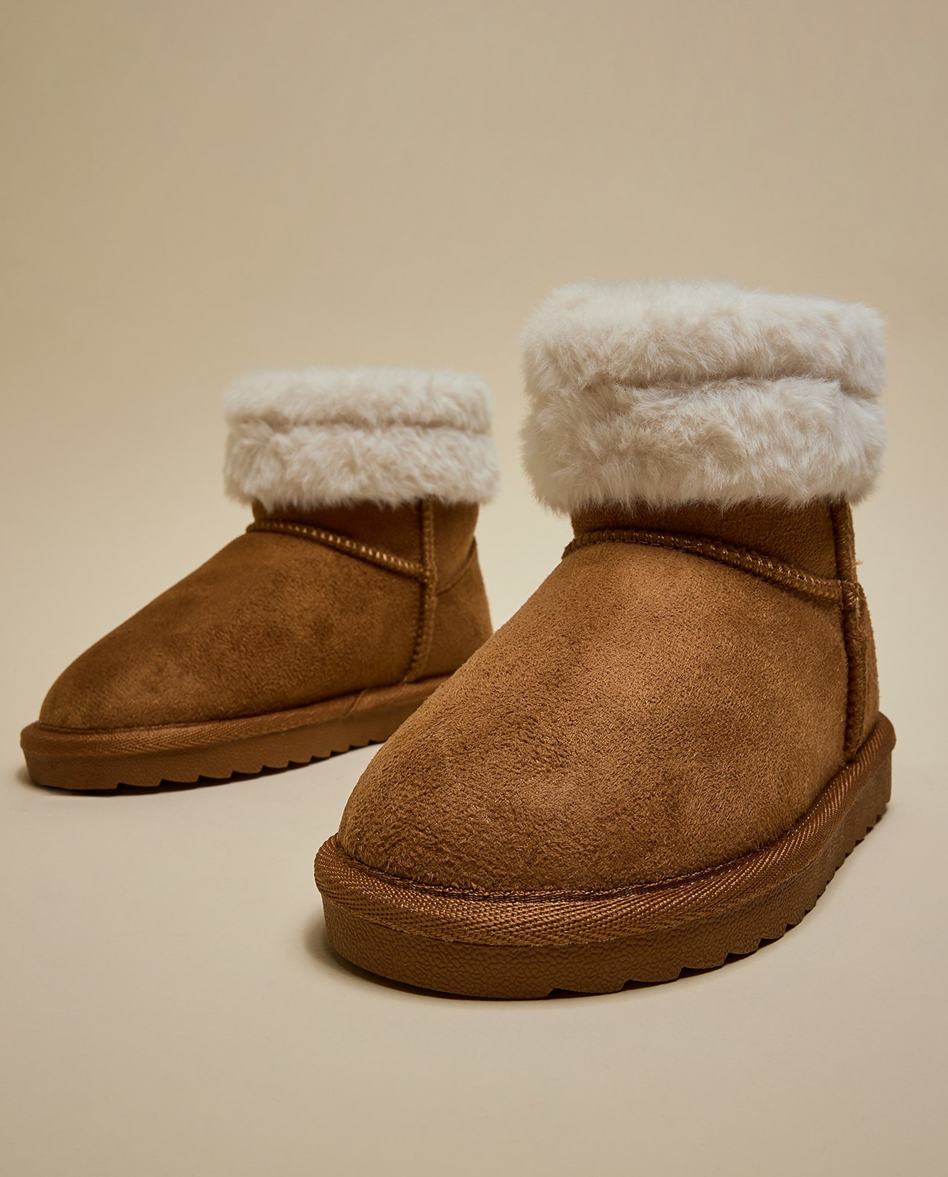 Fur Detail Winter Boots