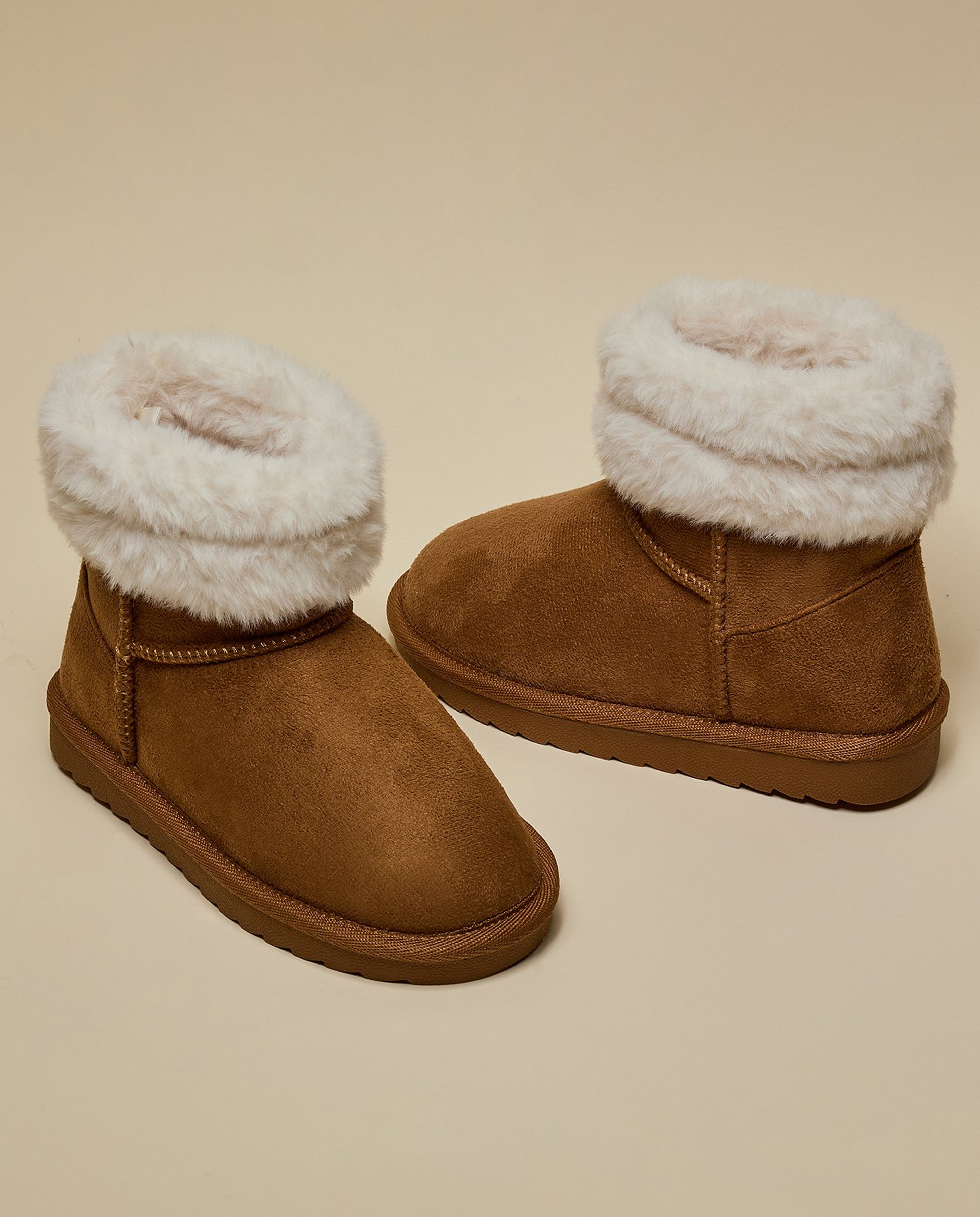 Fur Detail Winter Boots