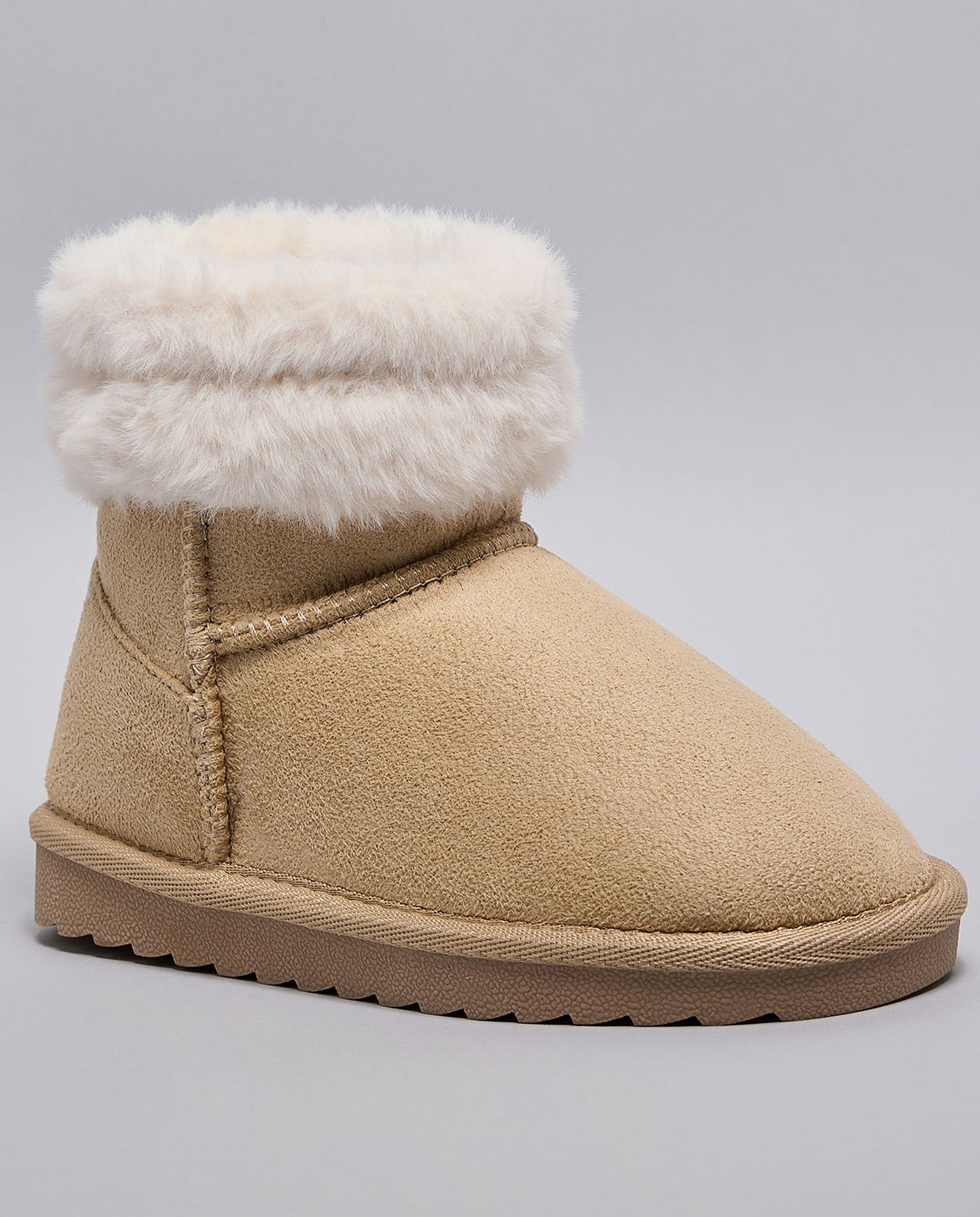 Fur Detail Winter Boots