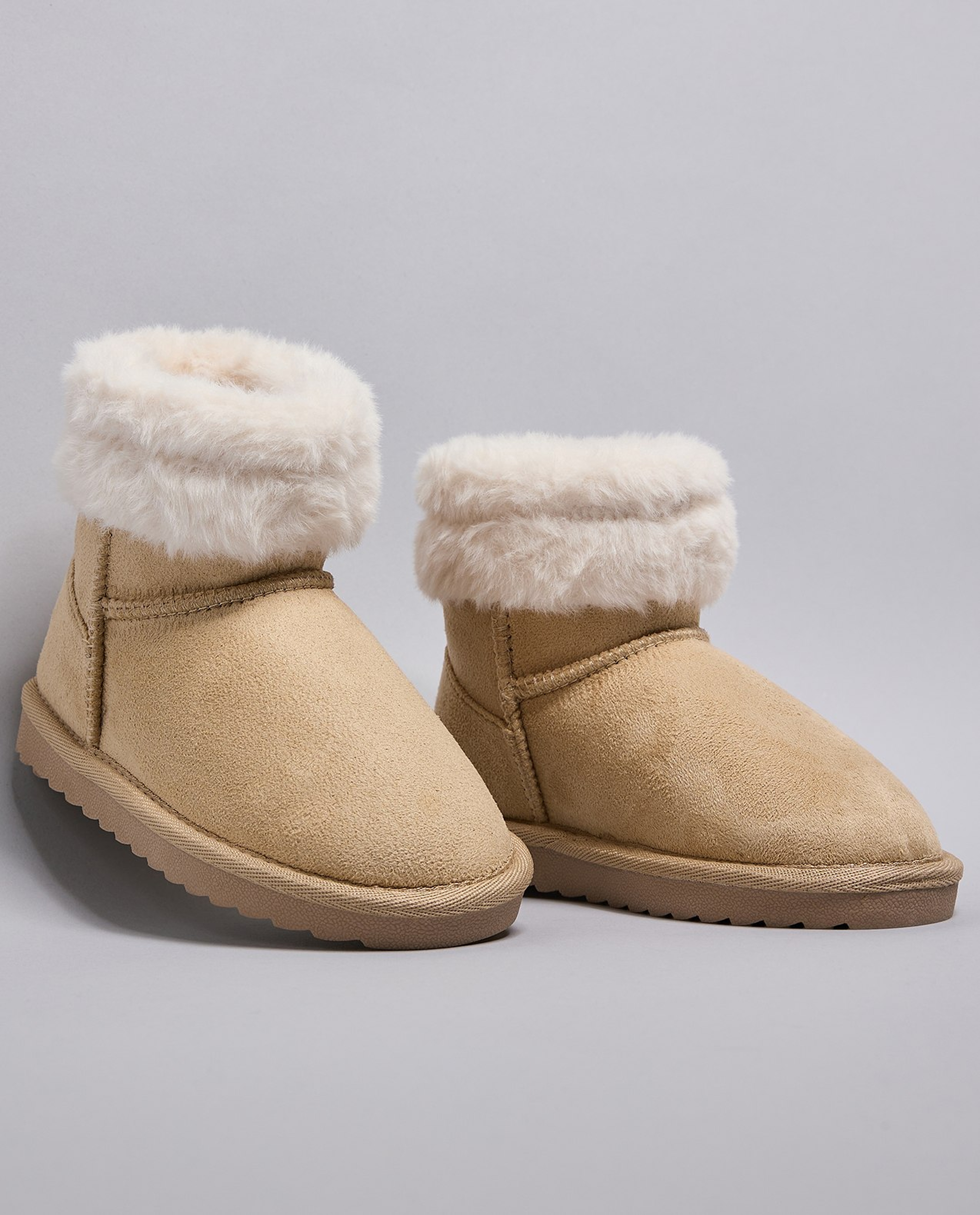 Fur Detail Winter Boots