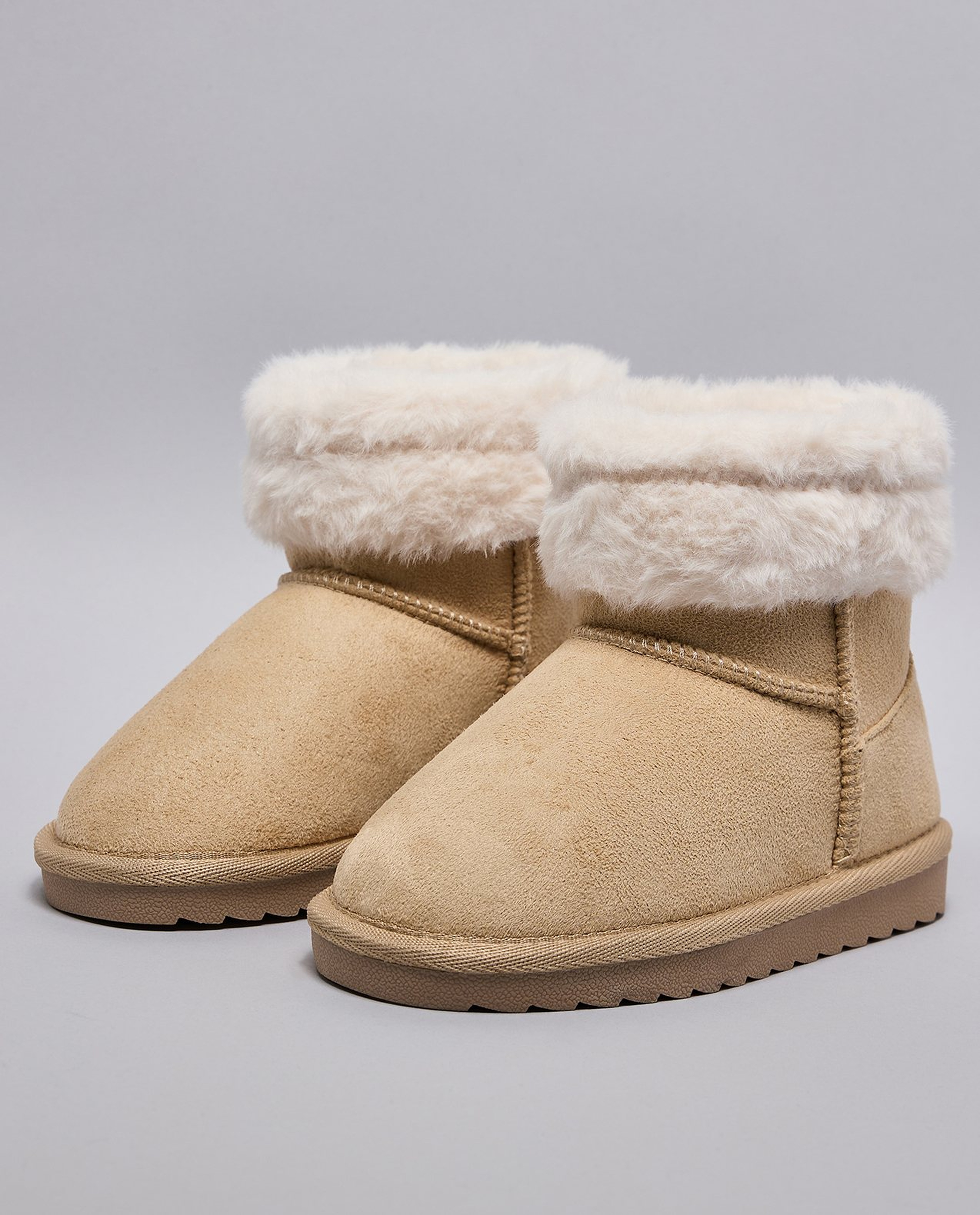 Fur Detail Winter Boots