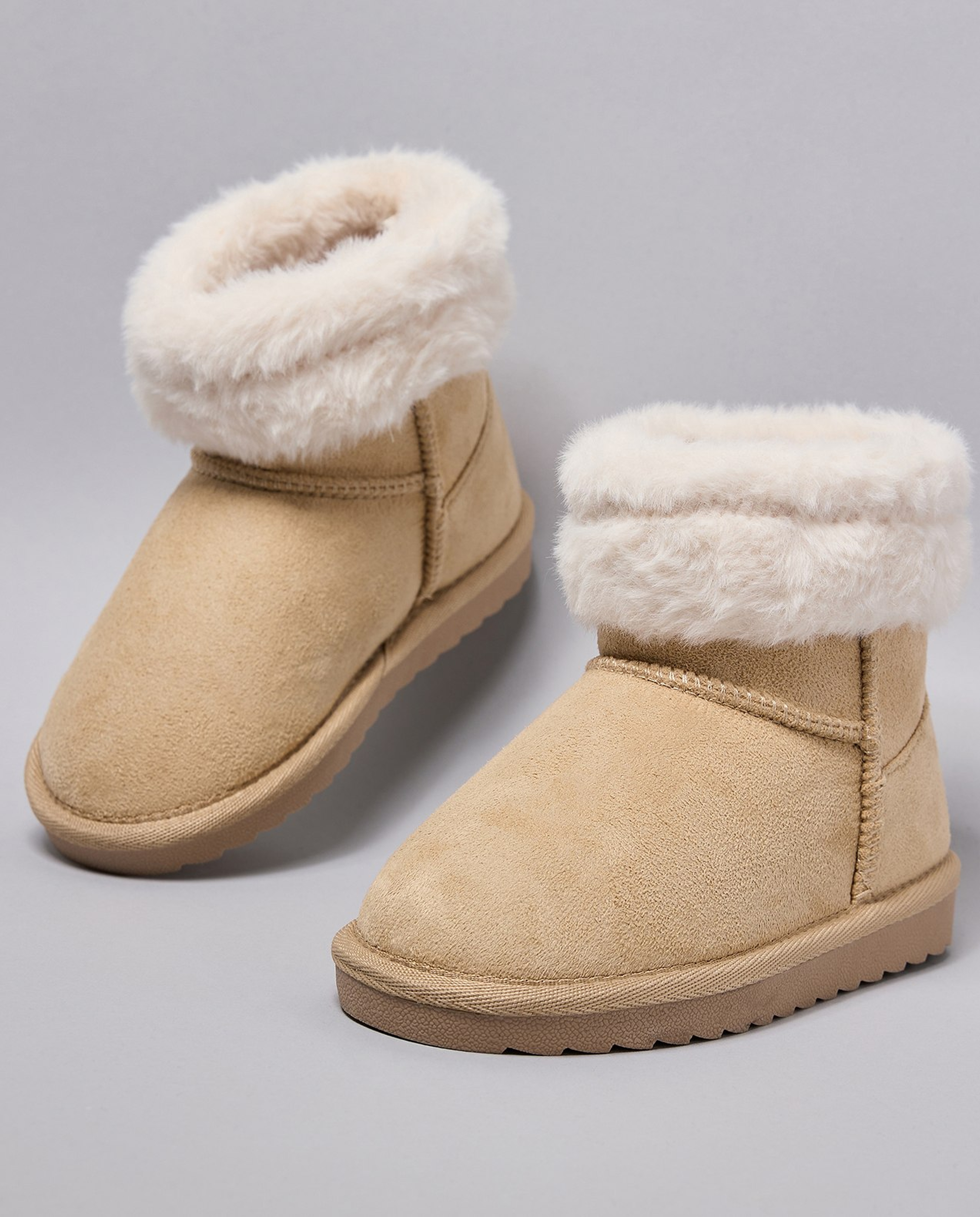 Fur Detail Winter Boots