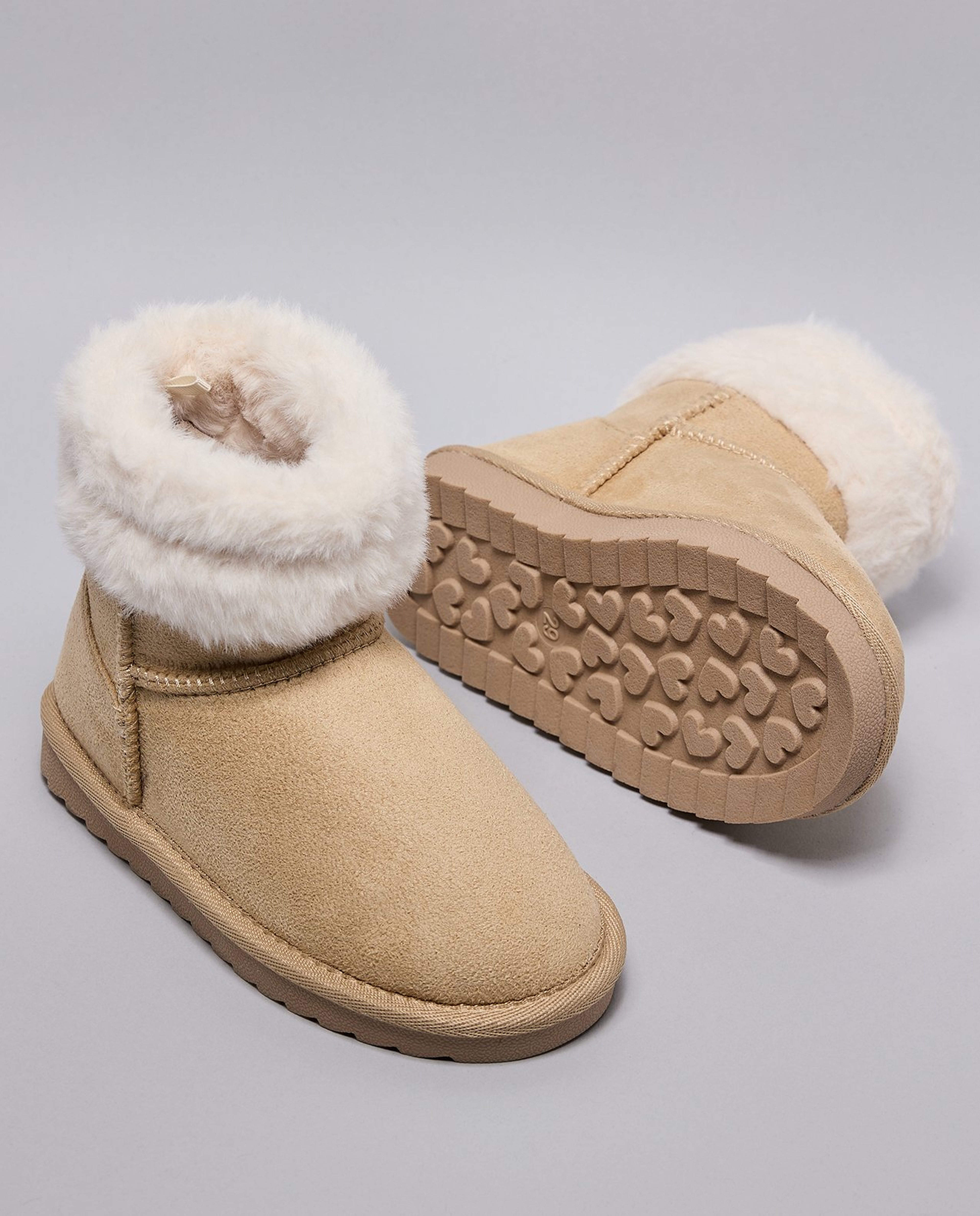 Fur Detail Winter Boots