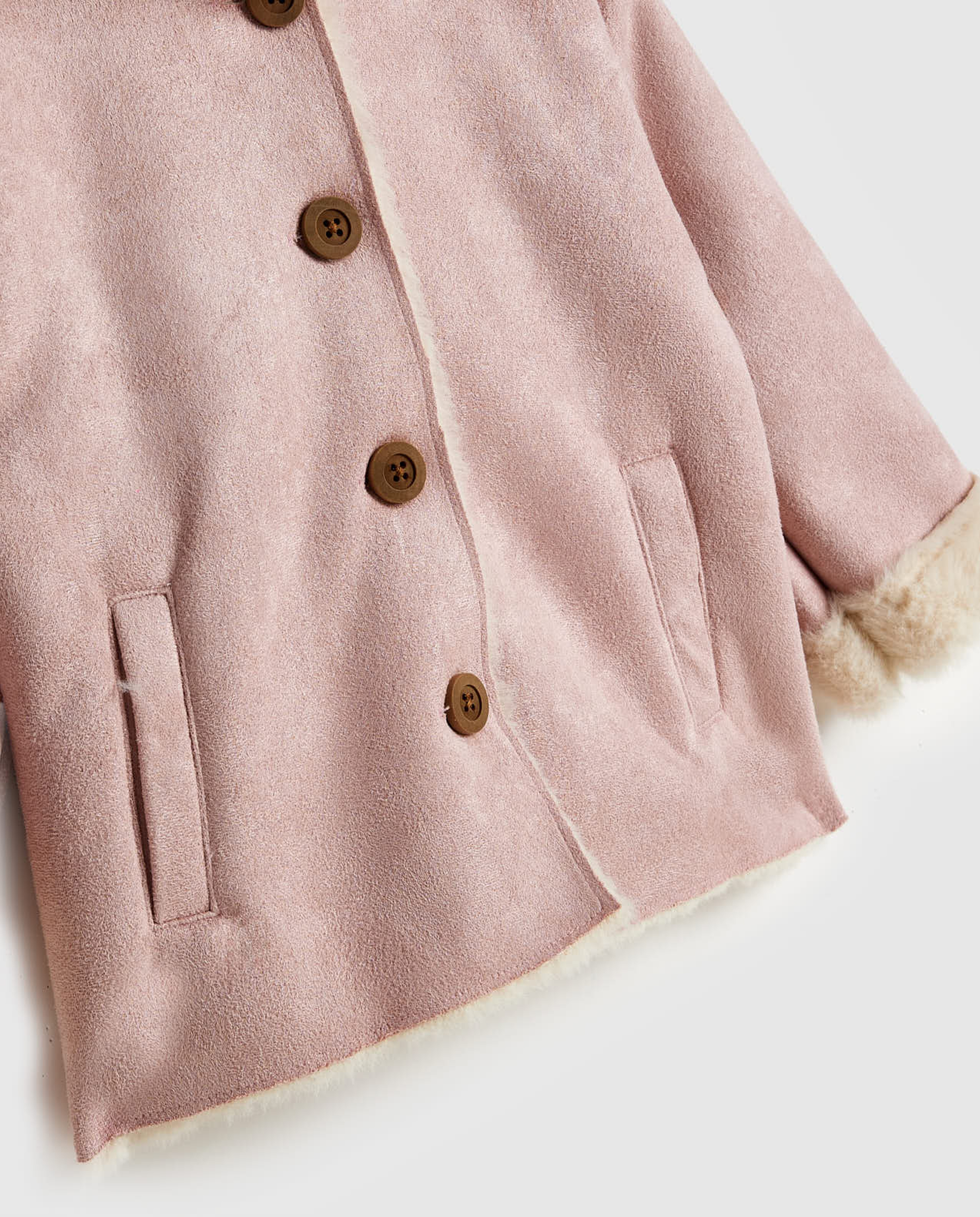 Color Block Hooded Jacket with Button Closure