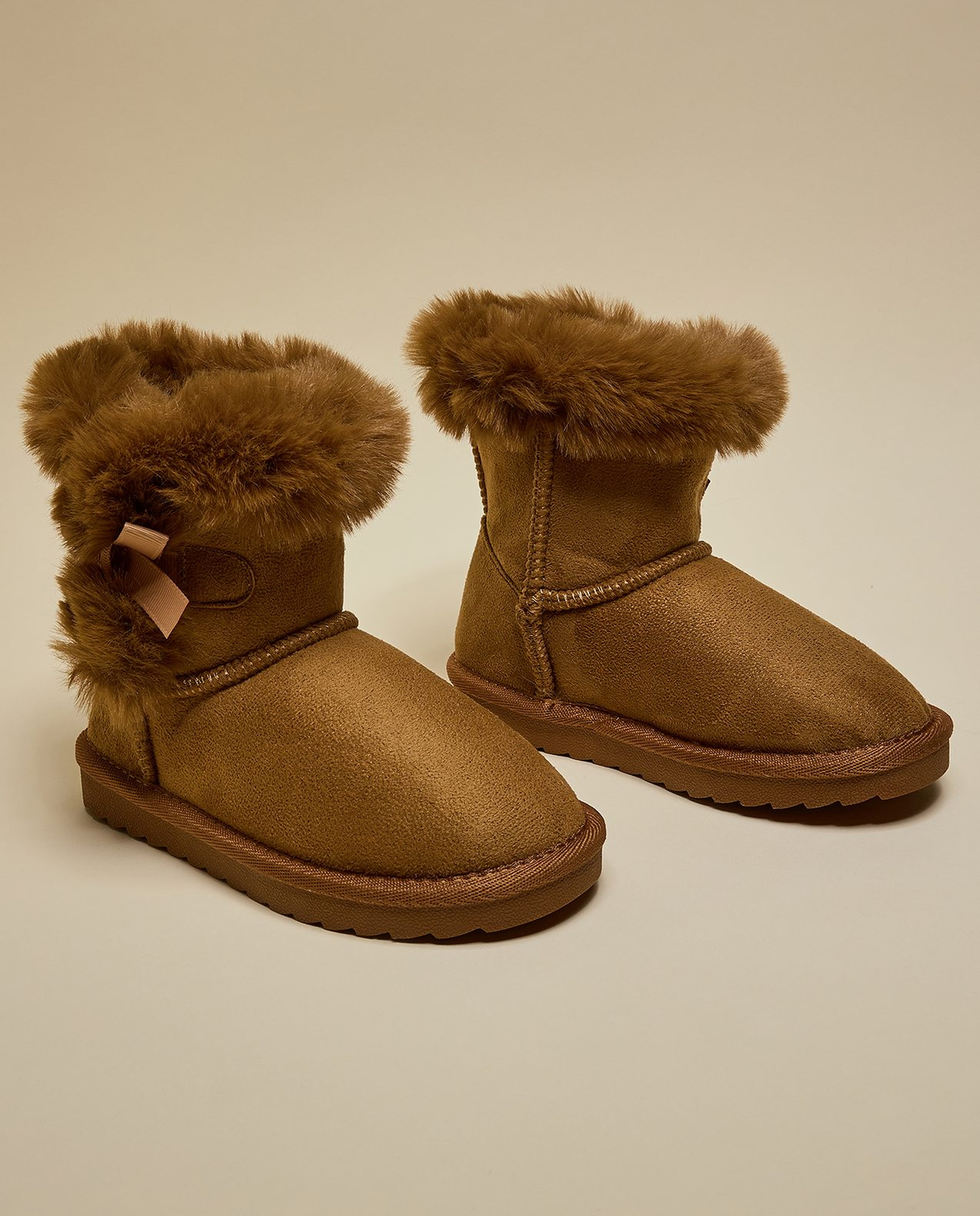 Fur Detail Winter Boots