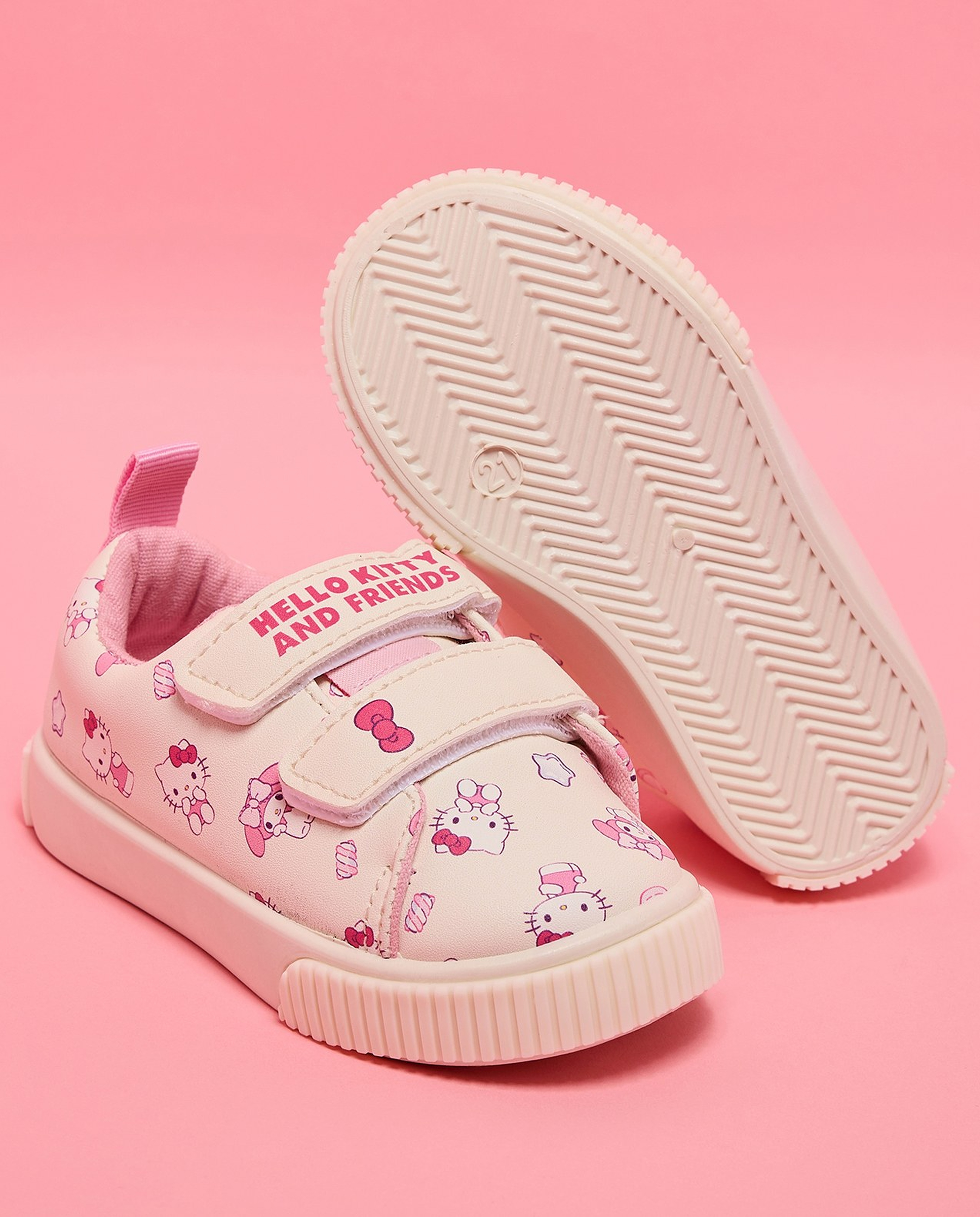 Printed Velcro Sneakers