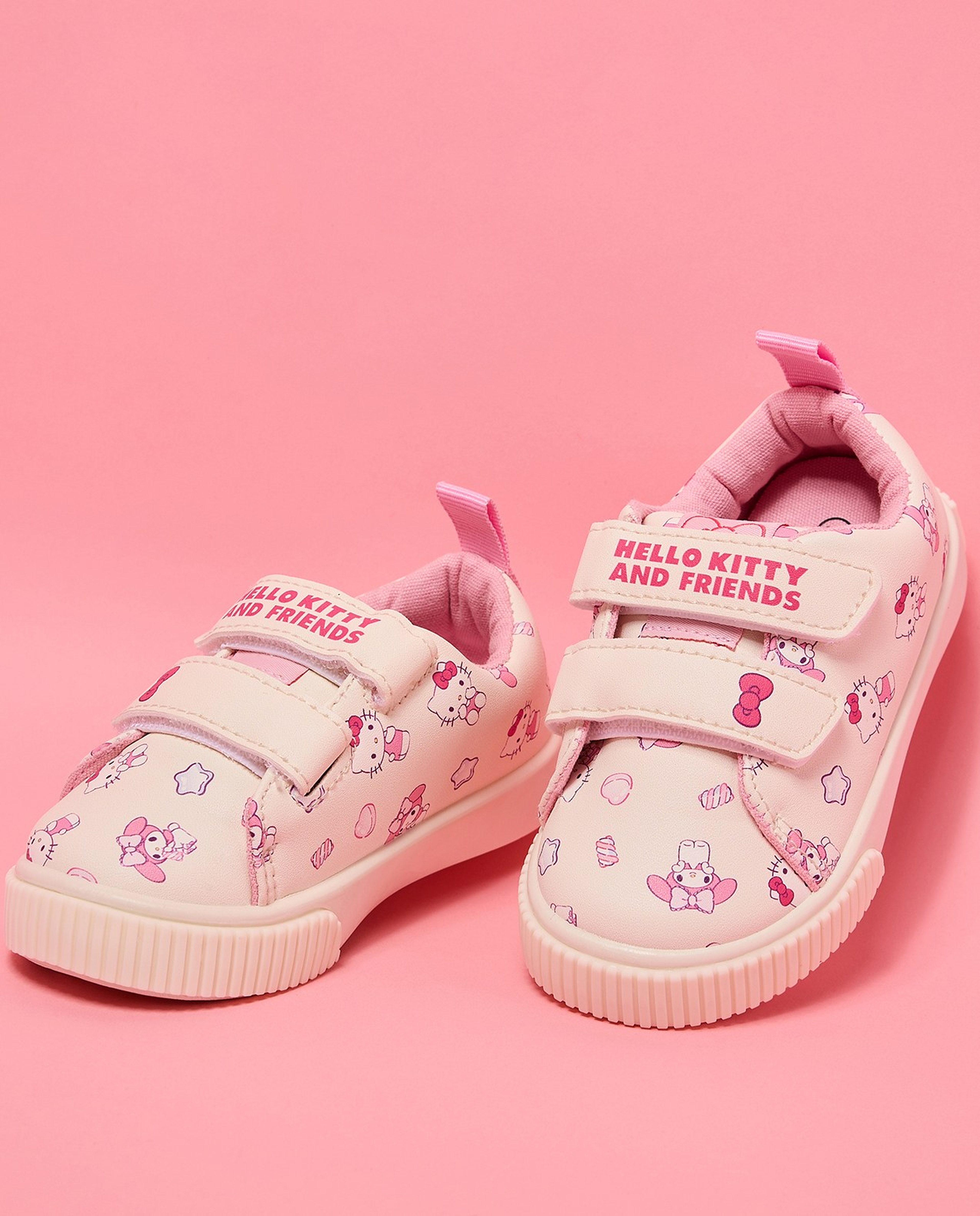 Printed Velcro Sneakers