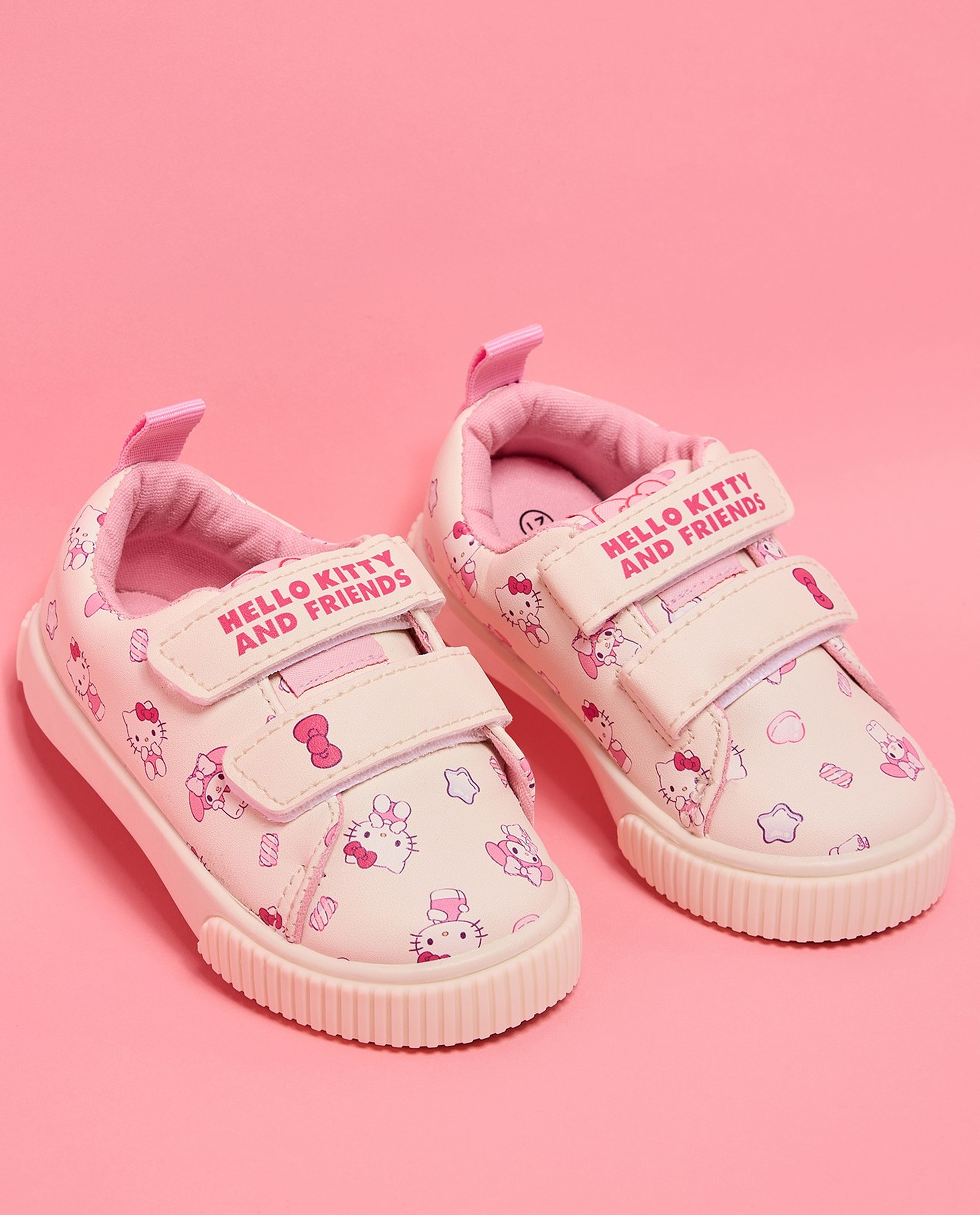 Printed Velcro Sneakers