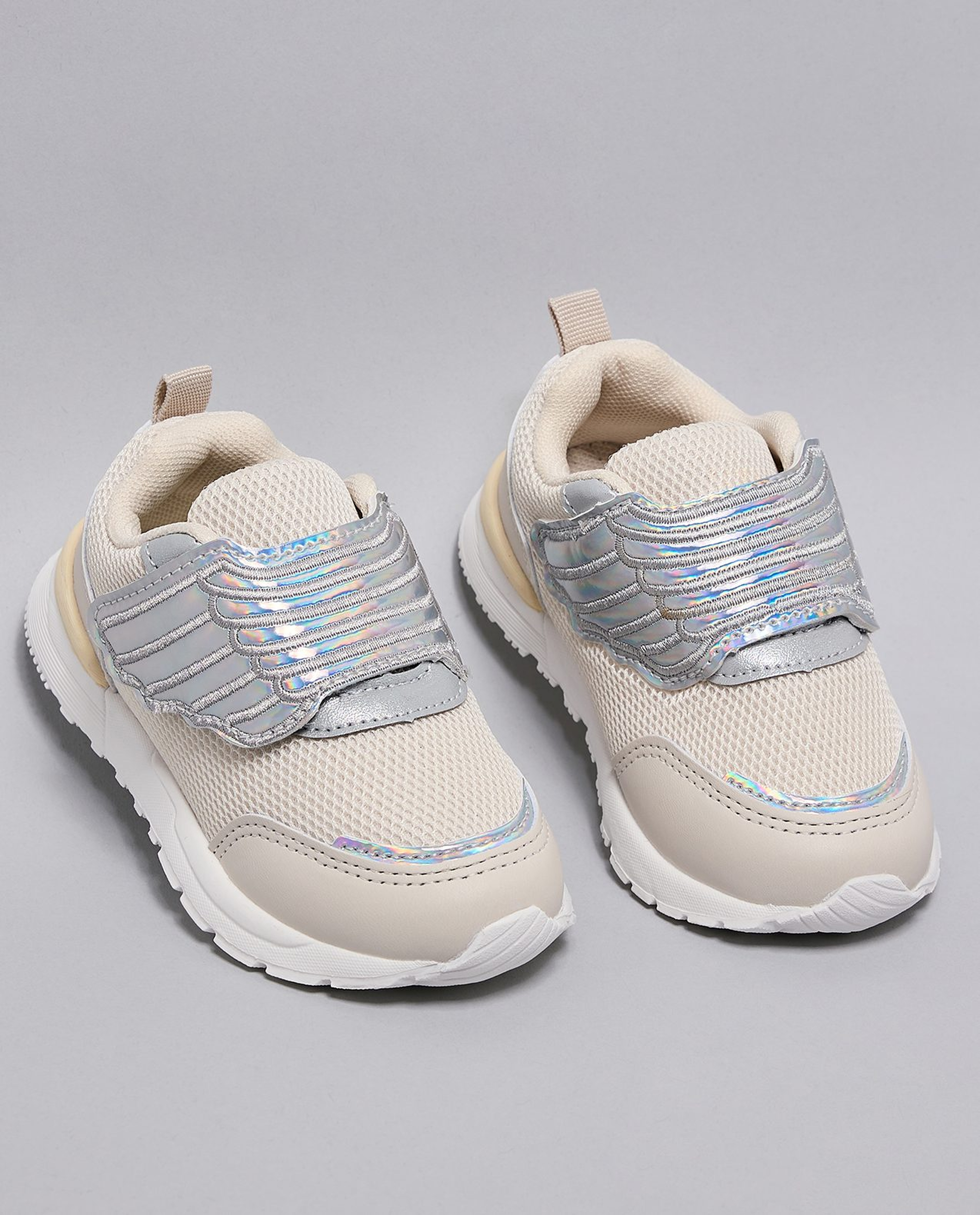 Textured Velcro Shoes