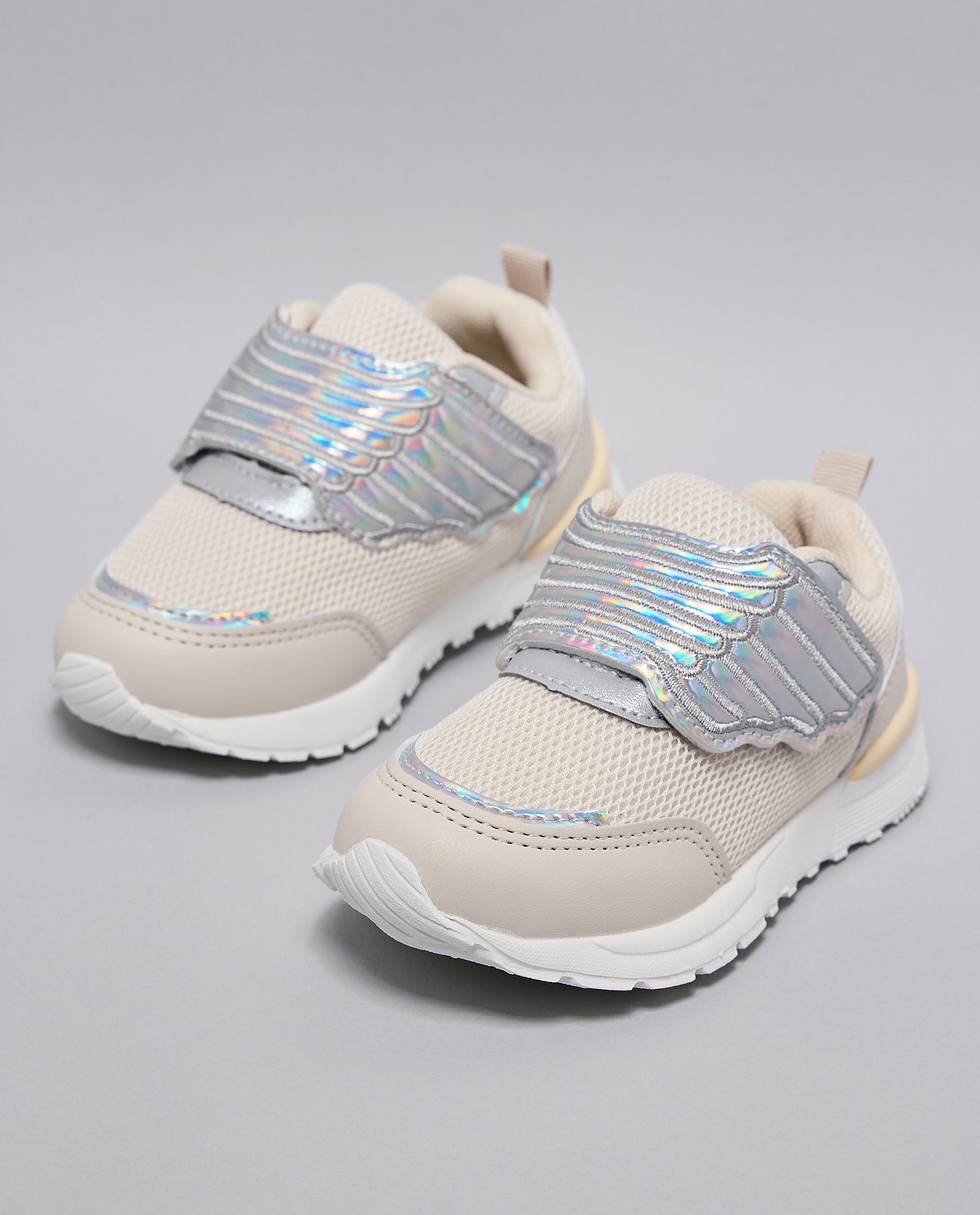 Textured Velcro Shoes