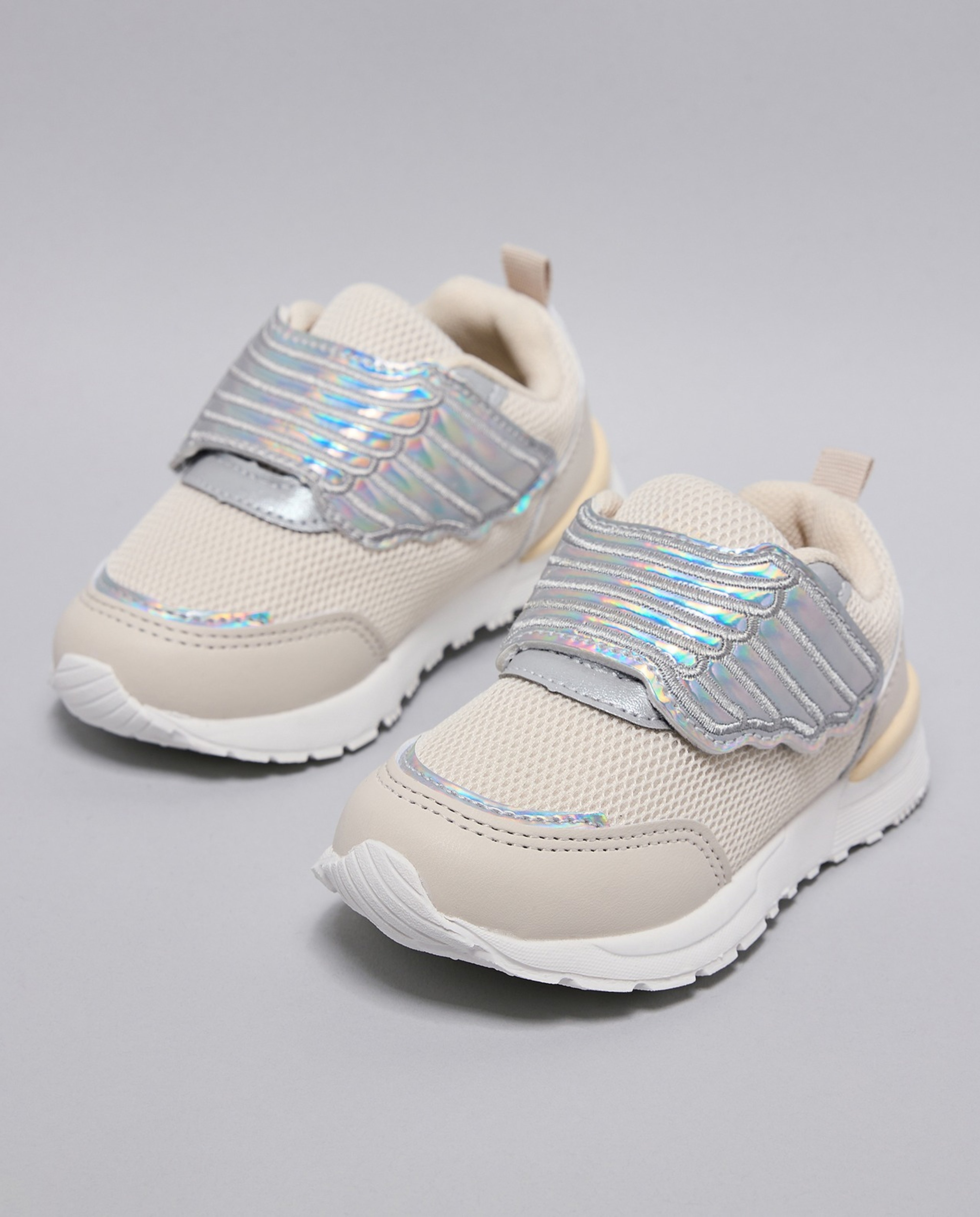 Textured Velcro Shoes