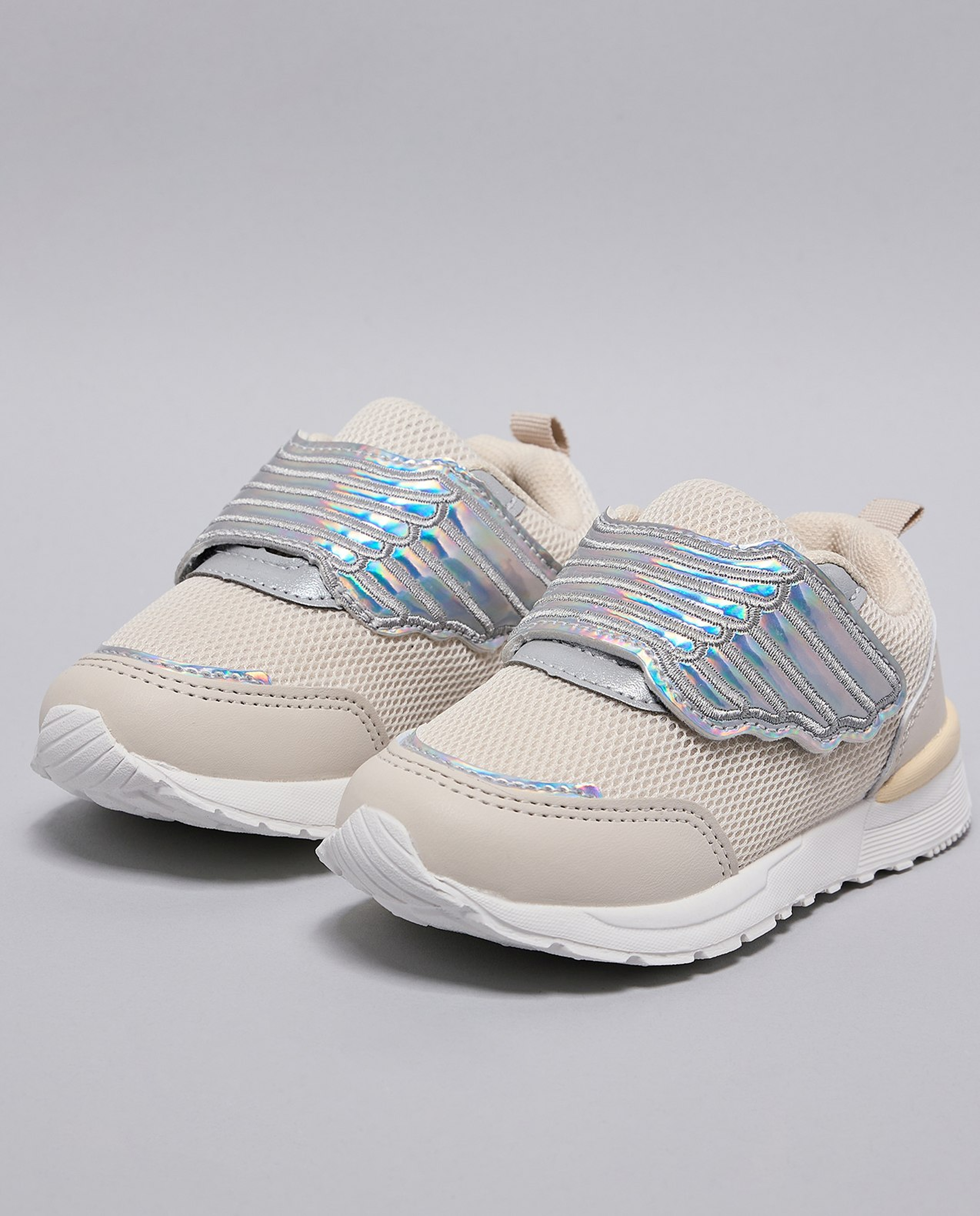 Textured Velcro Shoes